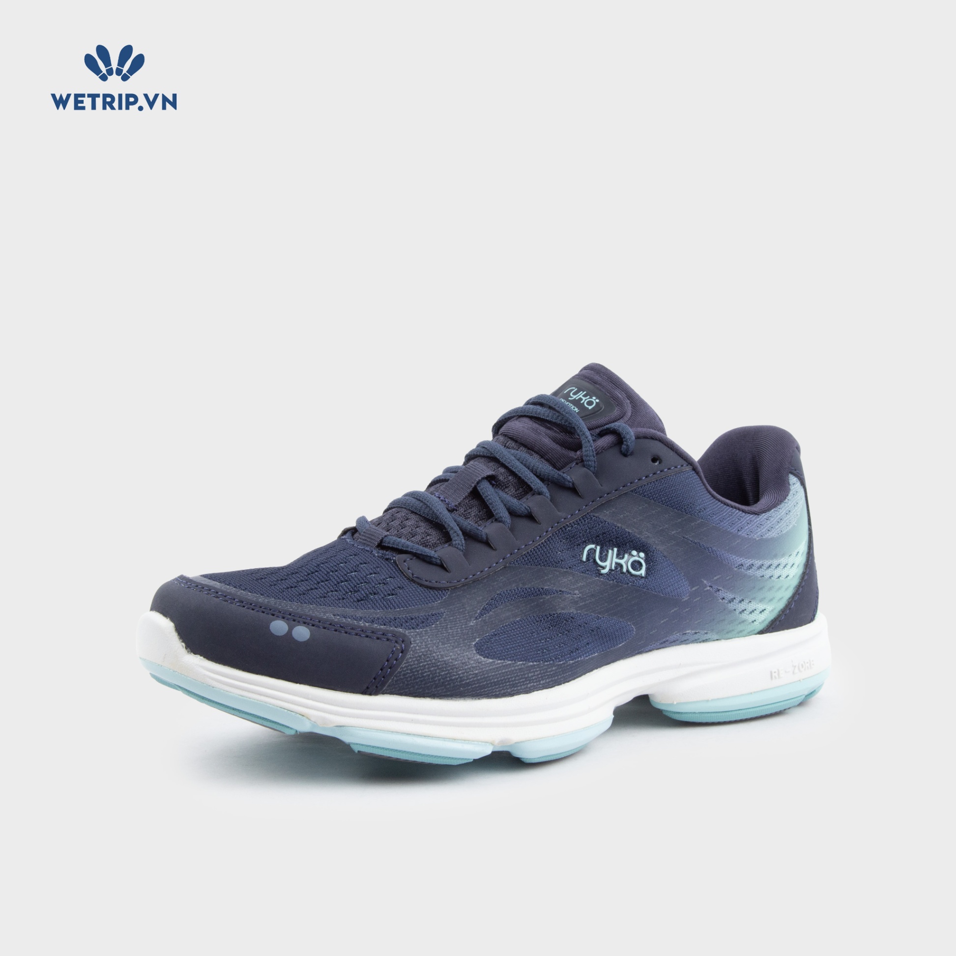 Sneakers RYKA (Xanh dương, gót xanh lá) Mã SN-RYKA-007-Q