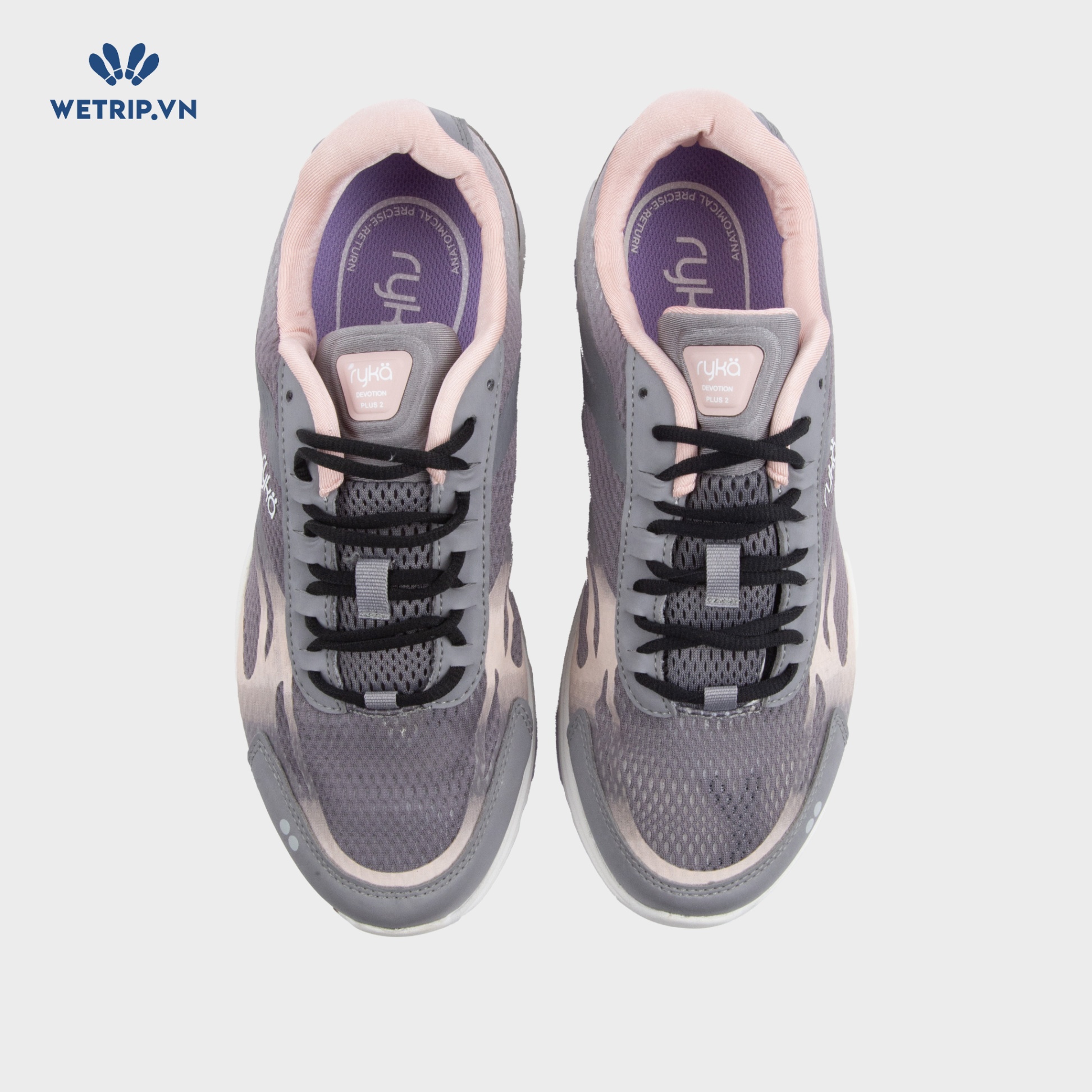 Sneakers RYKA (Hồng xám) Mã SN-RYKA-007-O
