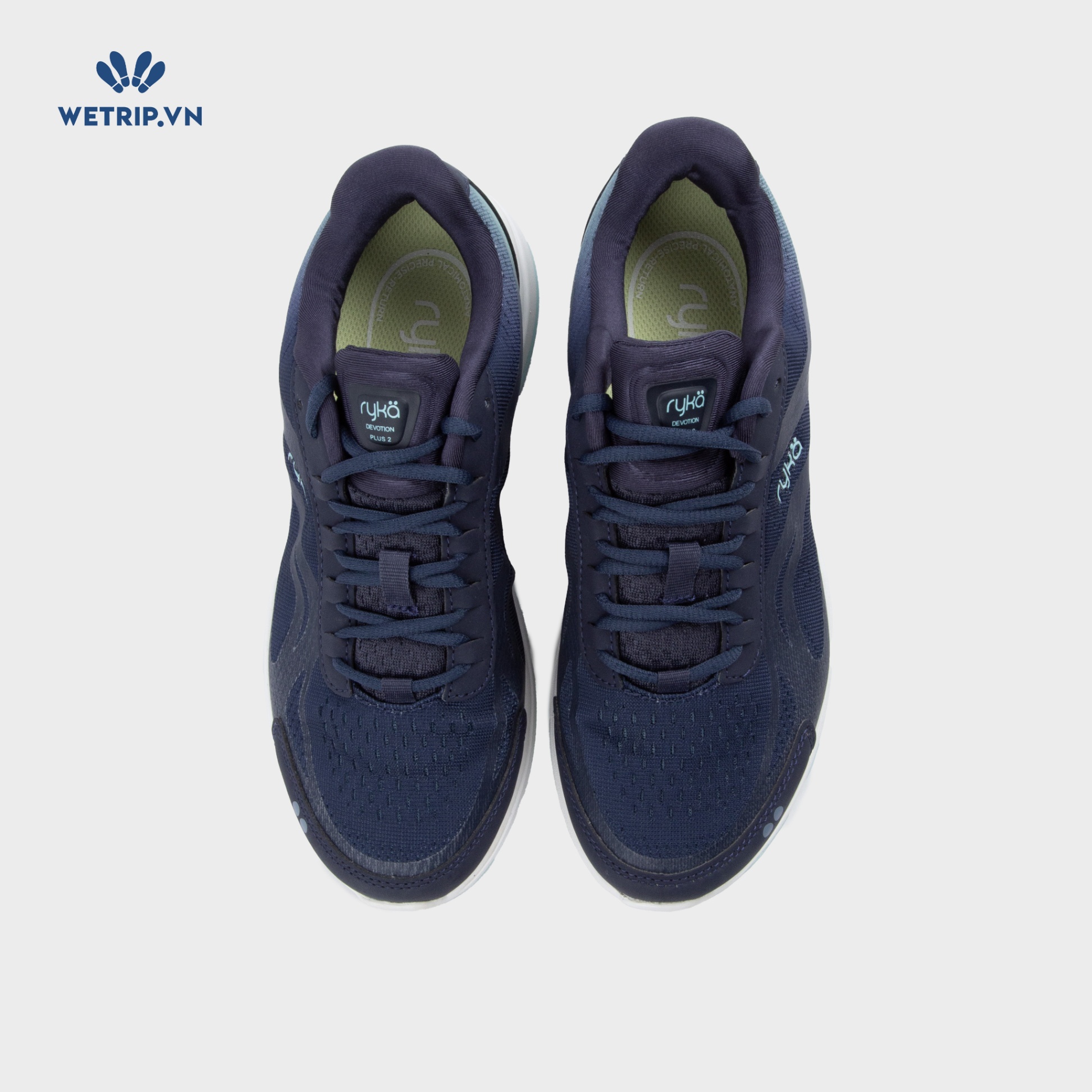 Sneakers RYKA (Xanh dương, gót xanh lá) Mã SN-RYKA-007-Q