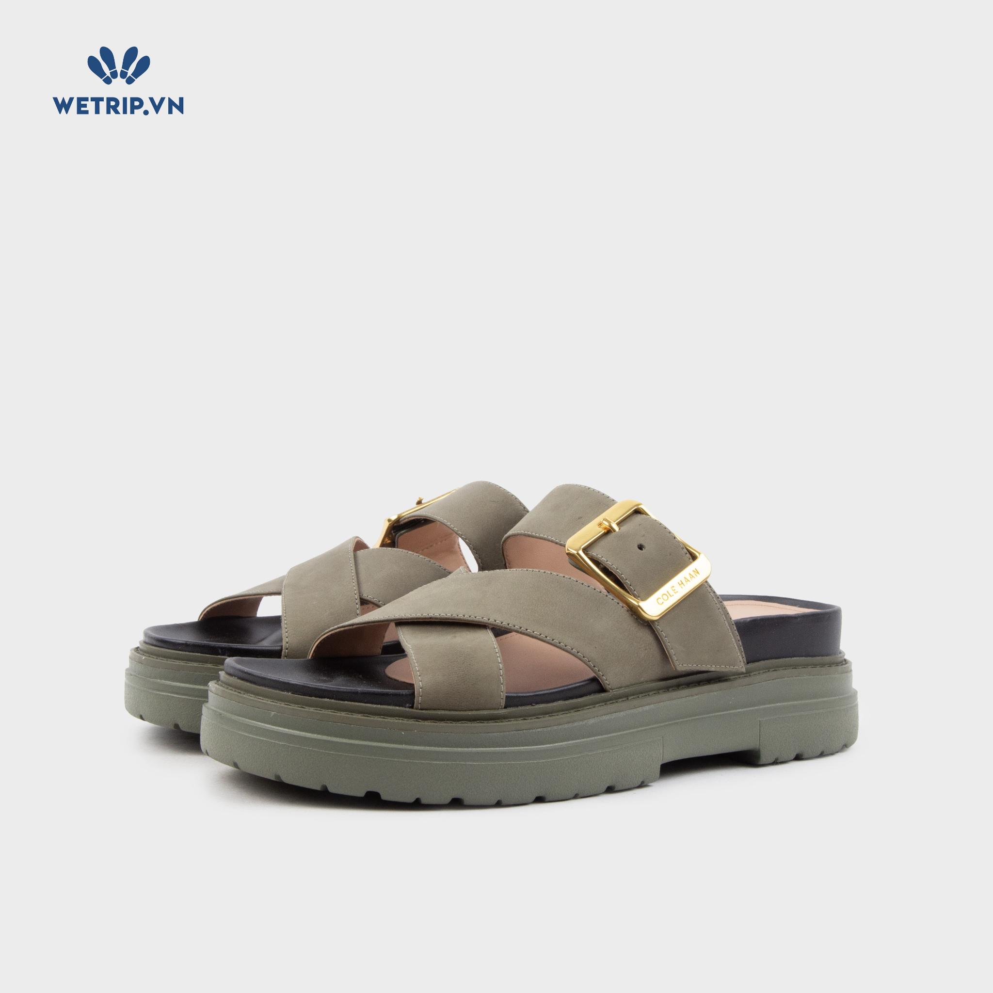 Sandal Cole Haan (Xanh rêu) Mã SD-COHA-001-C