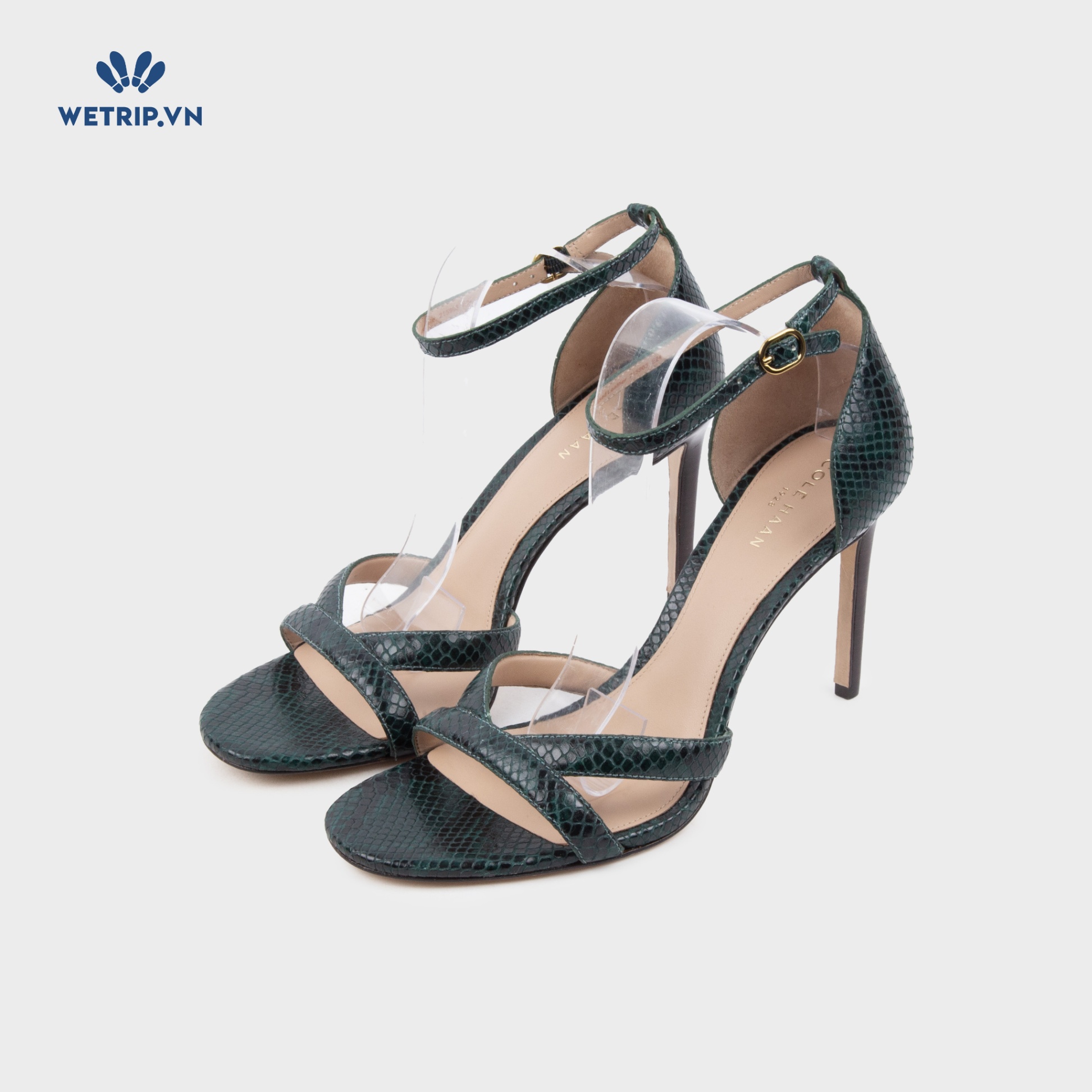 Sandal Cao Gót Cole Haan (Xanh) Mã SDCG-COHA-012-A