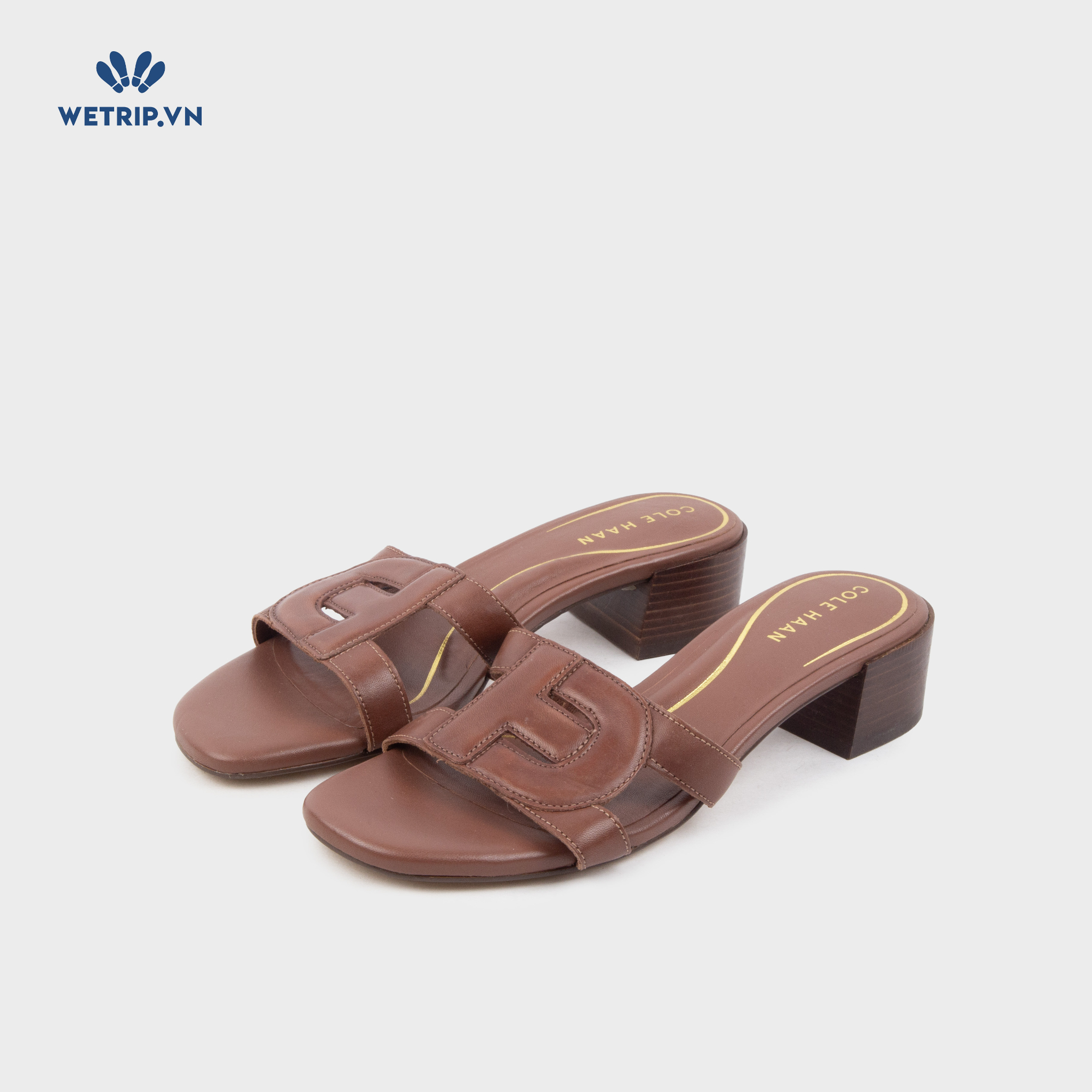 Sandal Cao Gót Cole Haan (Nâu) Mã SDCG-COHA-002-C