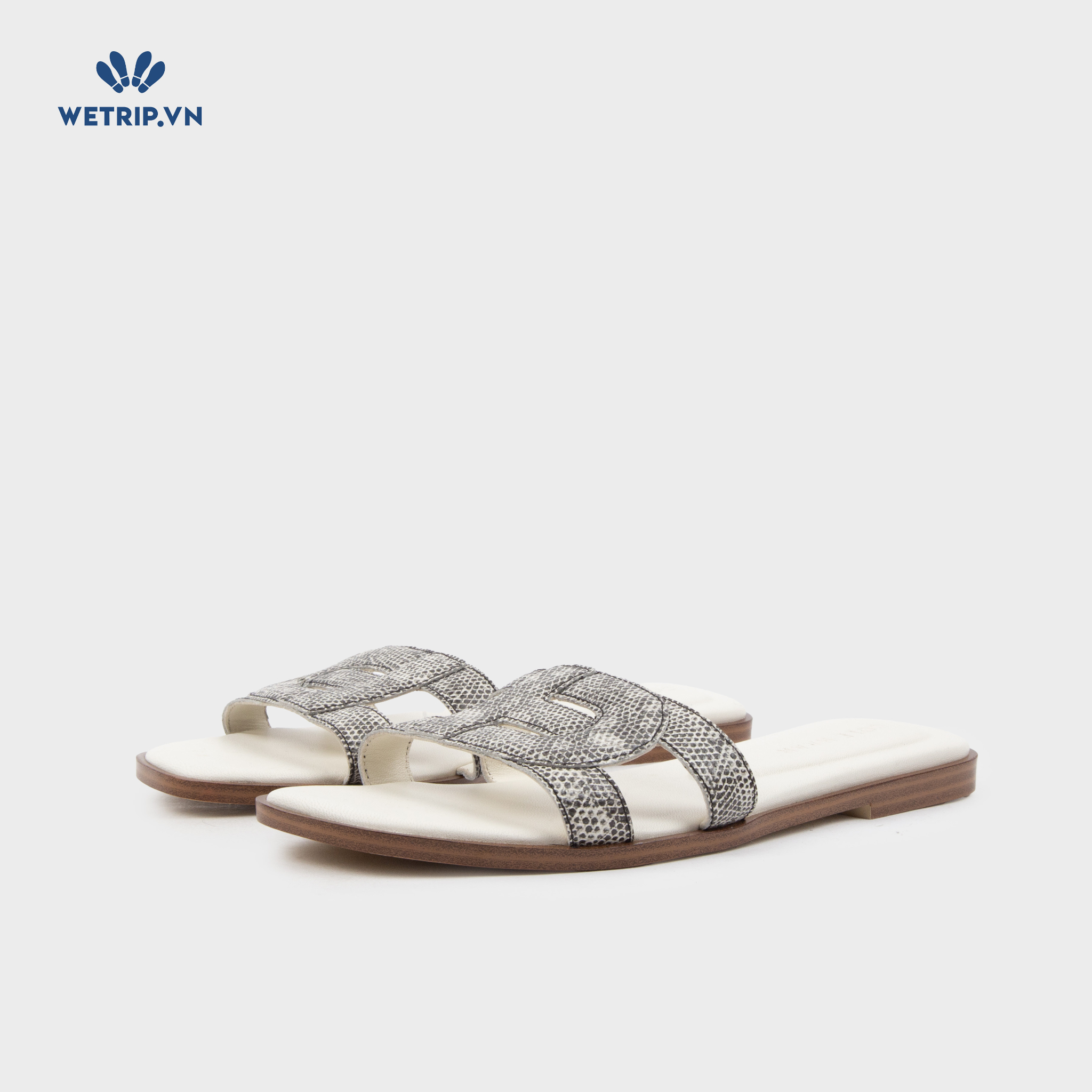 Sandal Cole Haan (Ghi da rắn) Mã SD-COHA-002-G