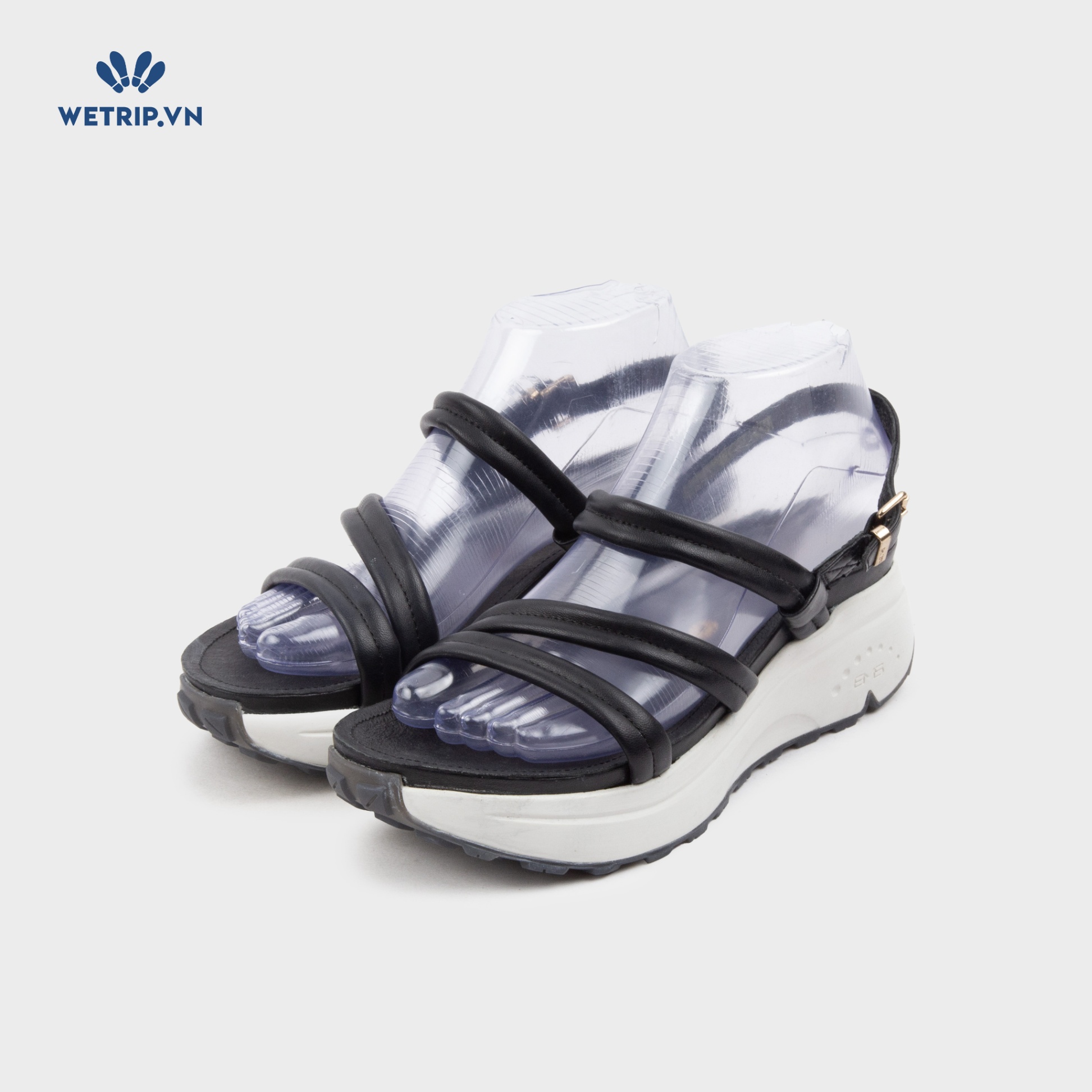 Sandal Bussola (Đen đế trắng) Mã SD-BSL-112-A1