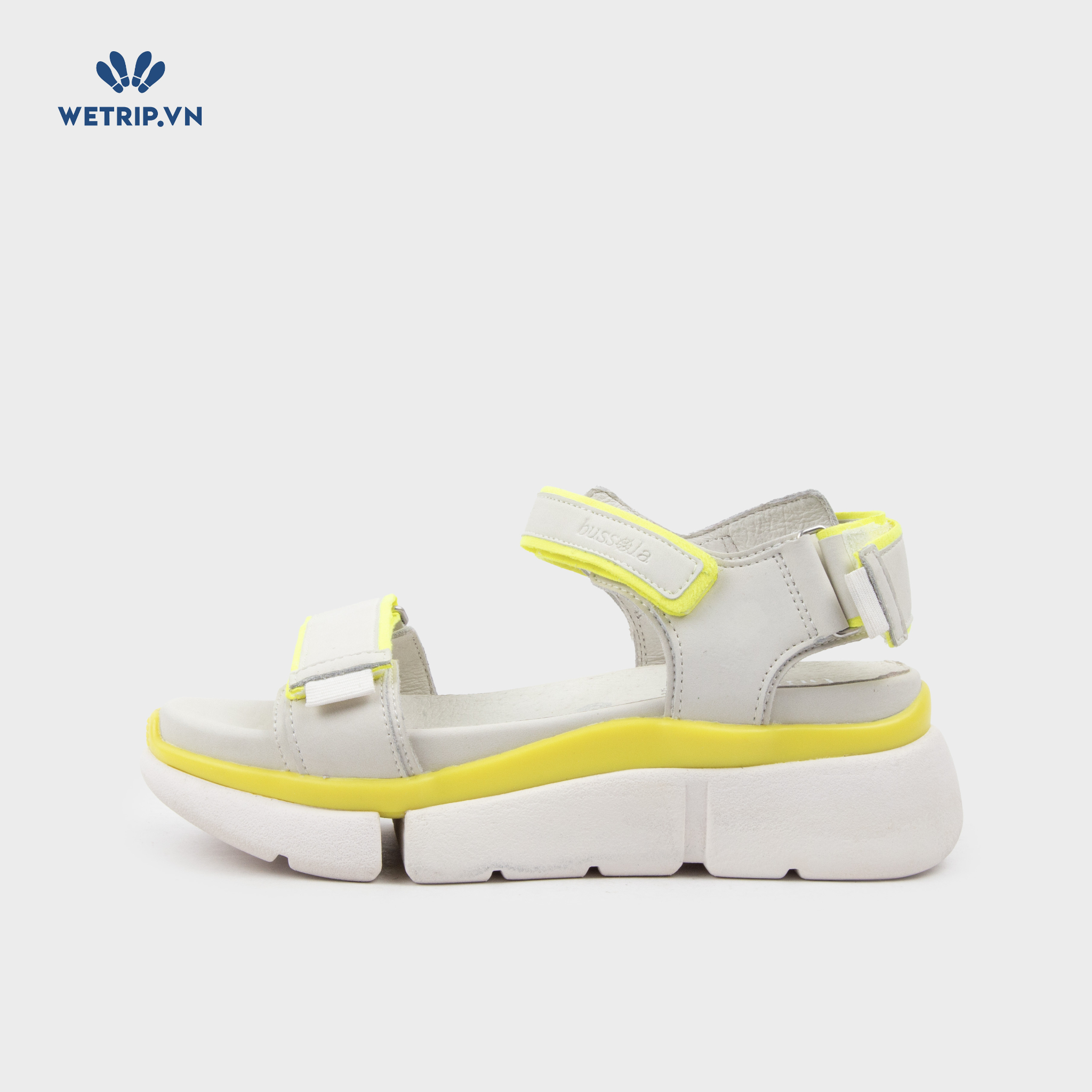 Sandal Bussola (Sữa viền vàng chanh) Mã SD-BSL-101-D