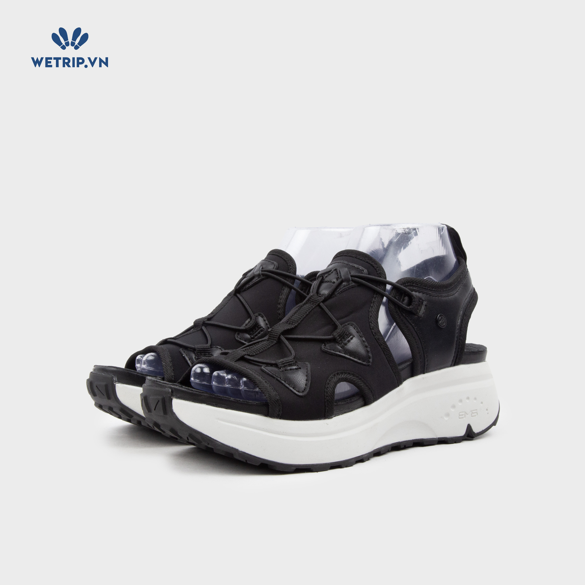 Sandal Bussola (Đen đế trắng) Mã SD-BSL-127-A1