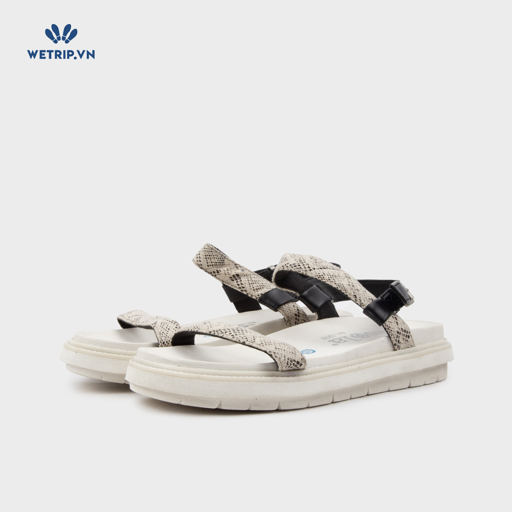 Sandal Bussola (Quai rằn ri kem) Mã SD-BSL-110-D