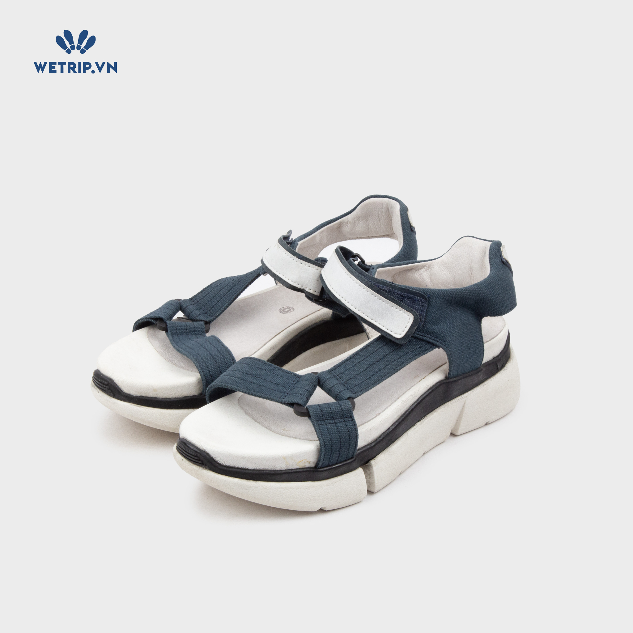 Sandal Bussola (Xanh than) Mã SD-BSL-108-D