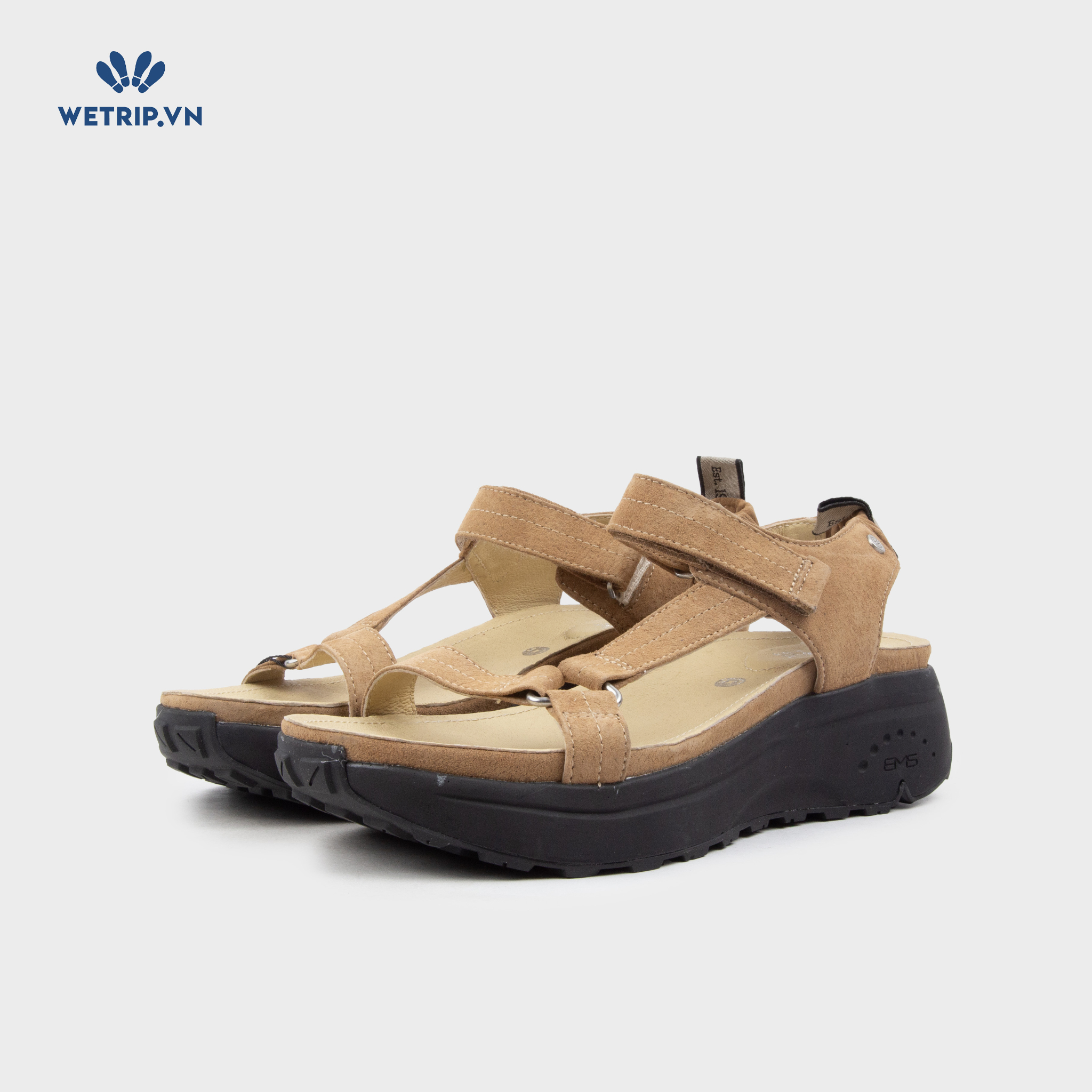 Sandal Bussola (Nâu đế đen) Mã SD-BSL-107-B