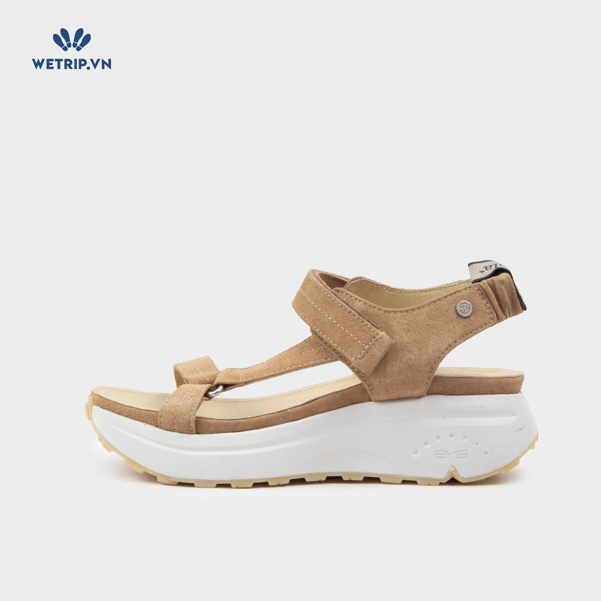 Sandal Bussola (Nâu đế trắng) Mã SD-BSL-107-B1