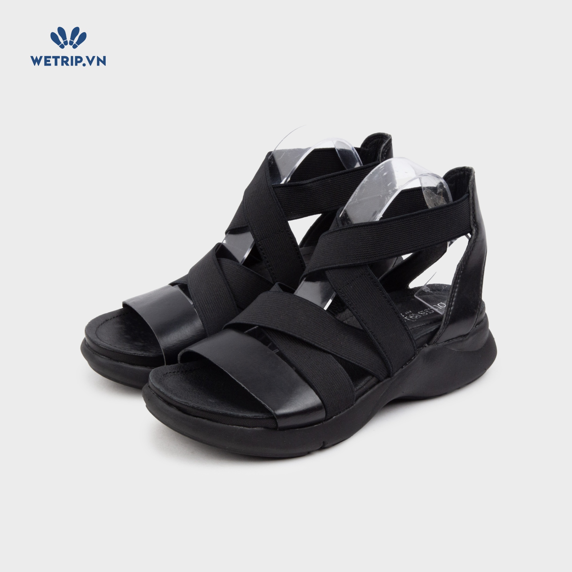 Sandal Bussola (Đen full) Mã SD-BSL-122-A2