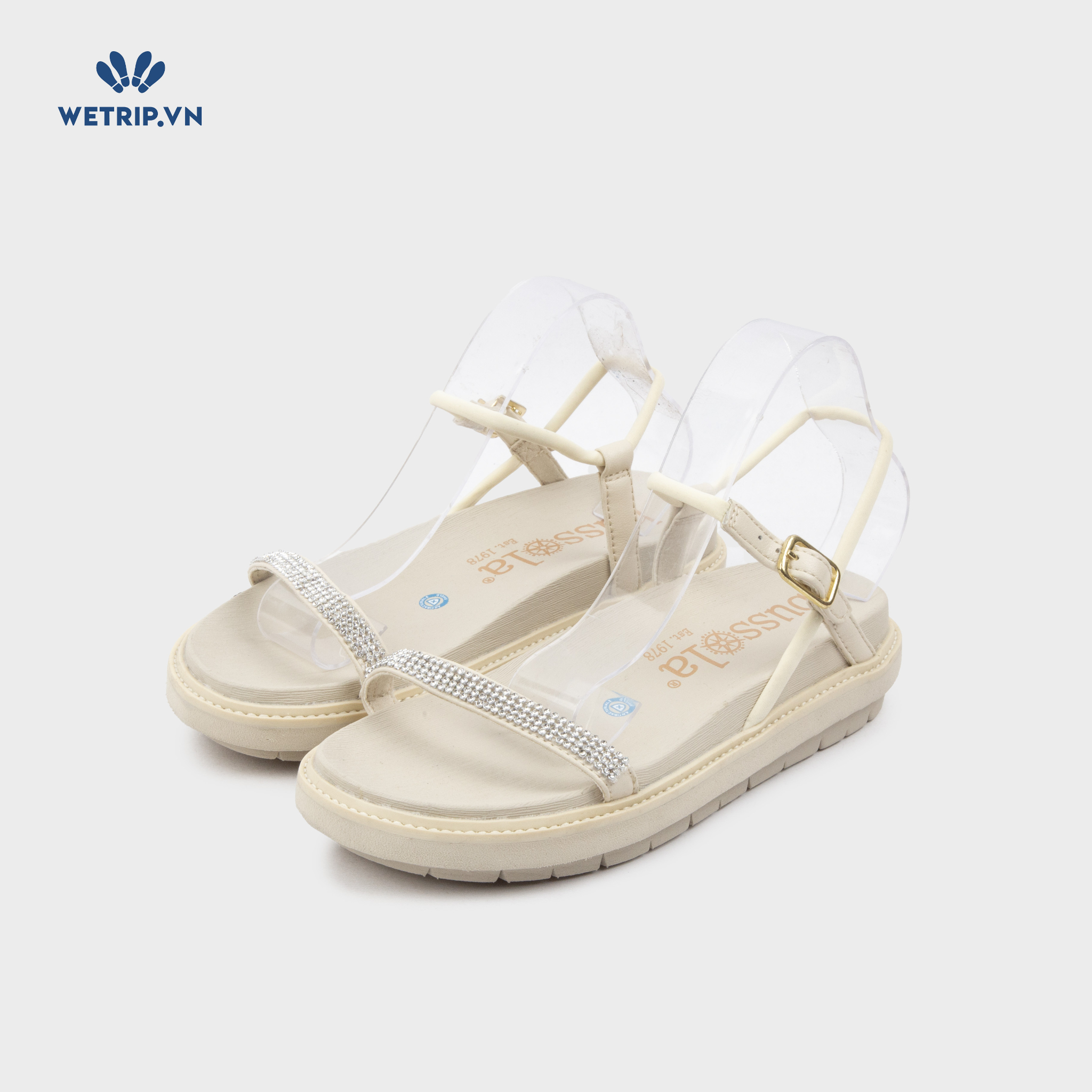 Sandal Bussola (Kem) Mã SD-BSL-109-C