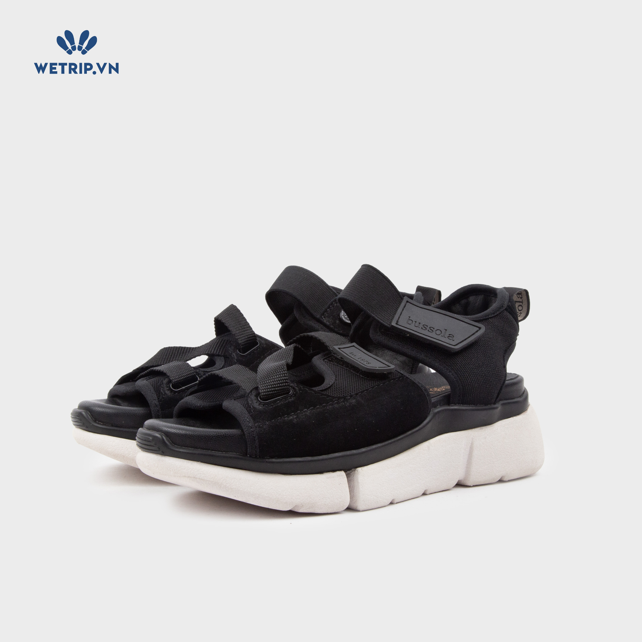 Sandal Bussola (Đen) Mã SD-BSL-125-A