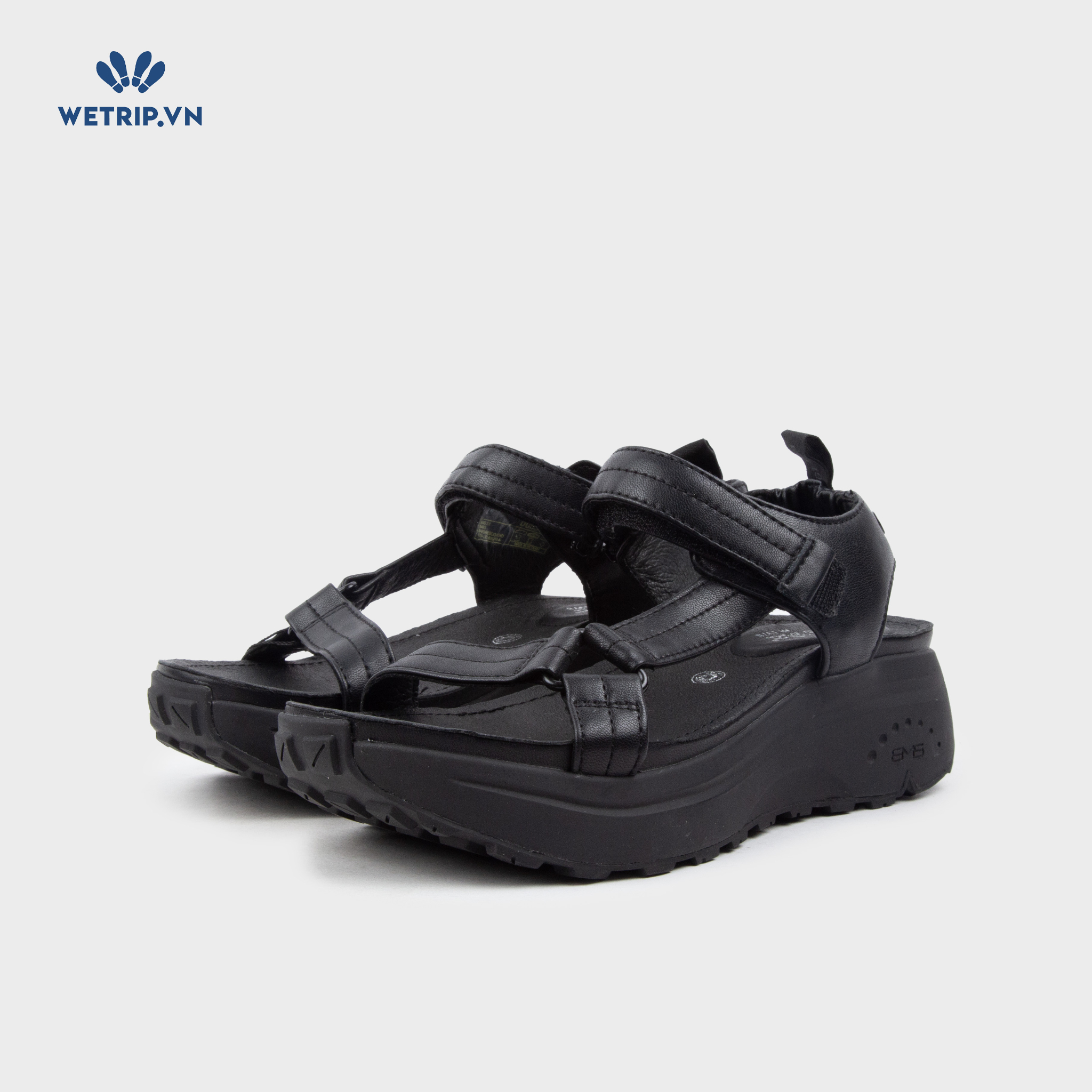 Sandal Bussola (Đen đế đen) Mã SD-BSL-107-A1