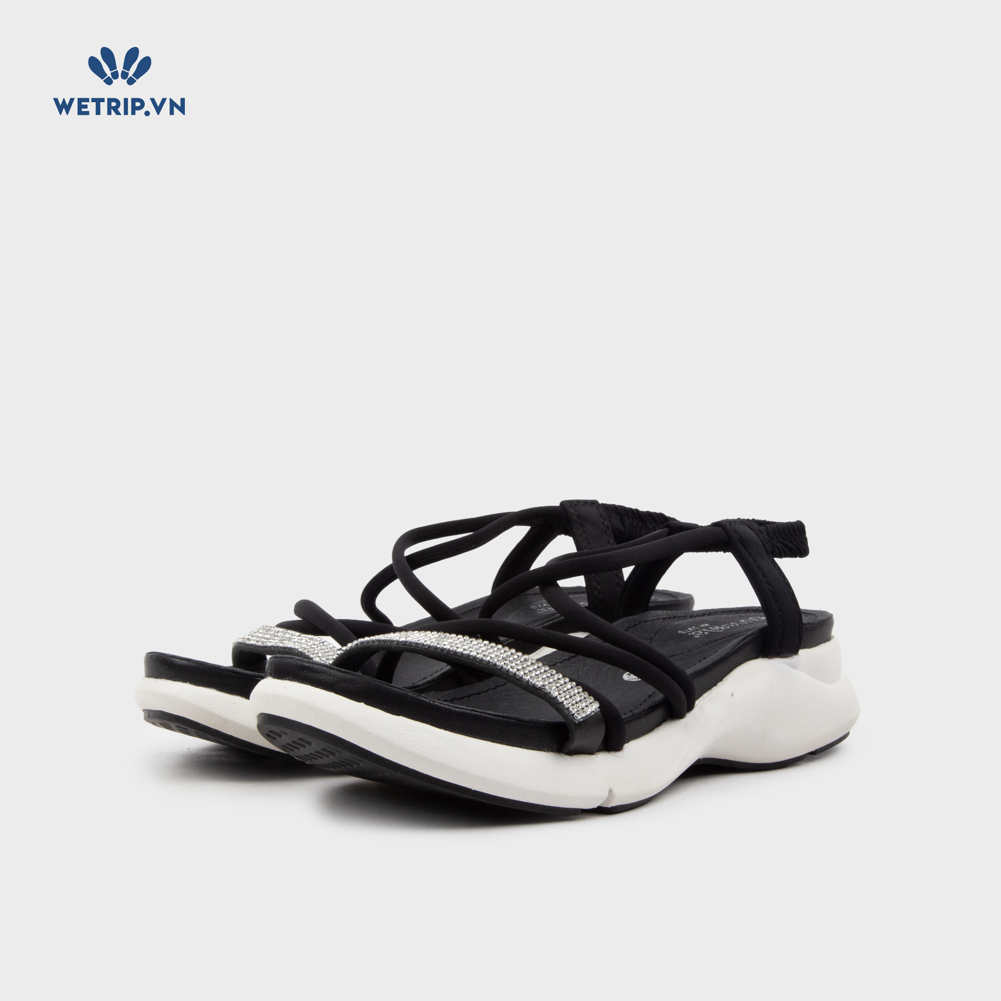 Sandal Bussola (Đen đế trắng) Mã SD-BSL-113-A2