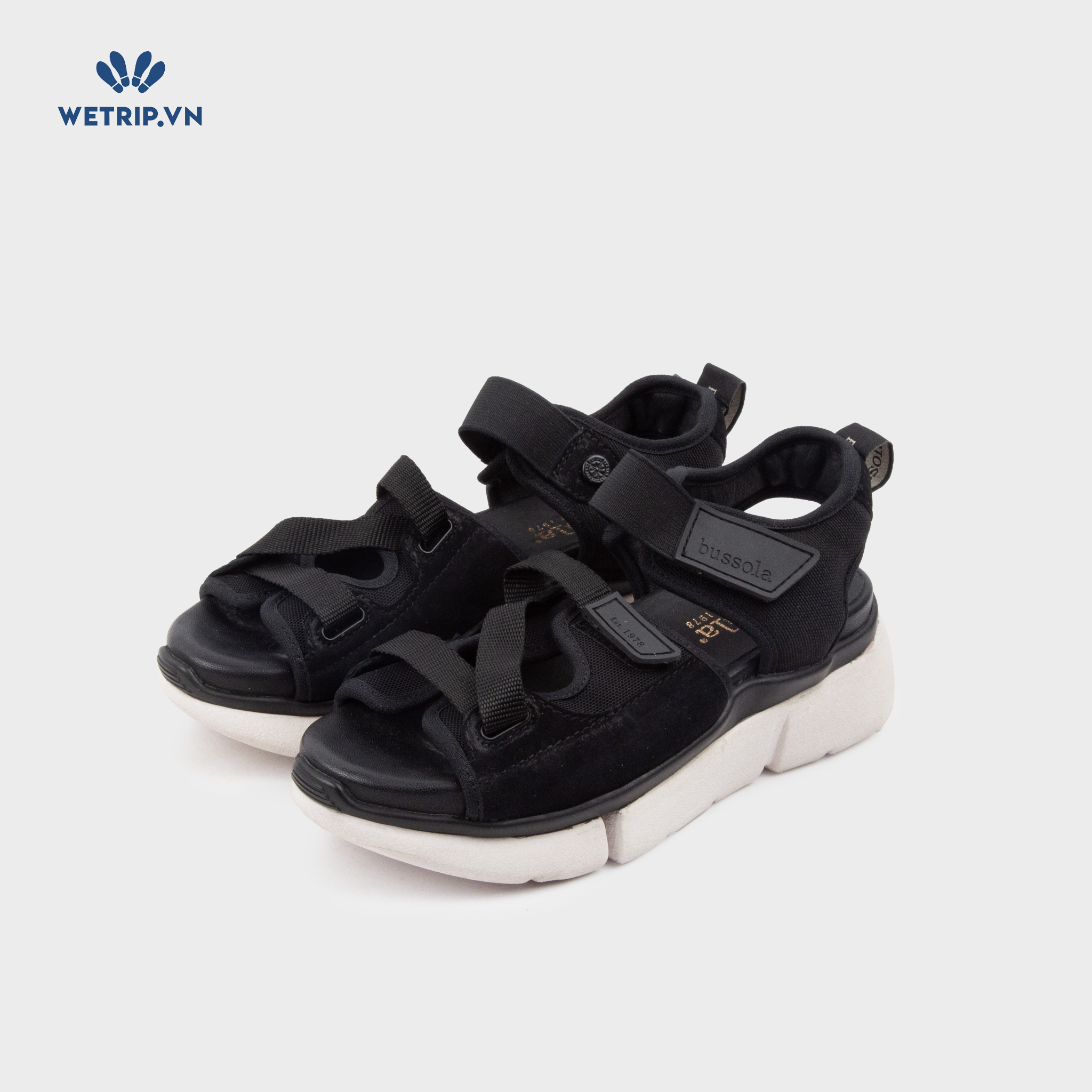 Sandal Bussola (Đen) Mã SD-BSL-125-A