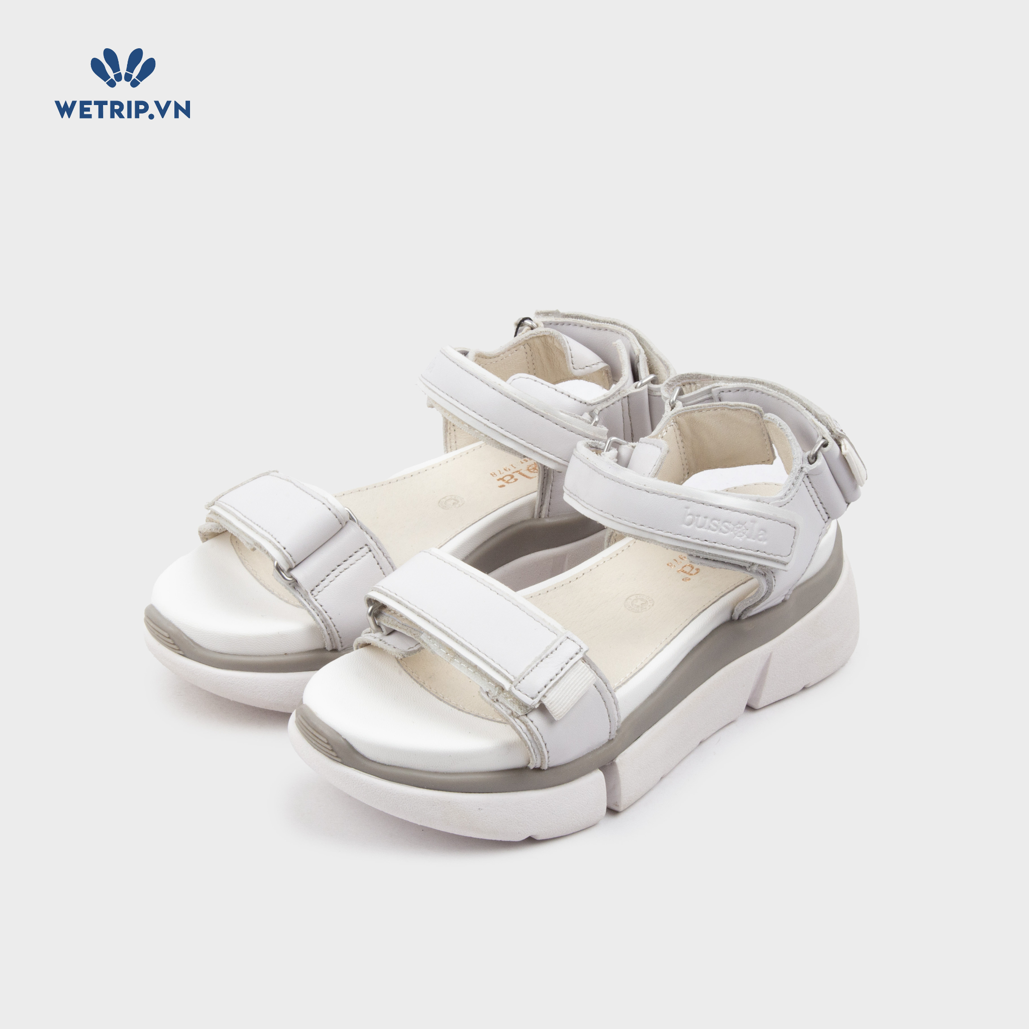 Sandal Bussola (Ghi sẫm viền nhạt) Mã SD-BSL-101-C1