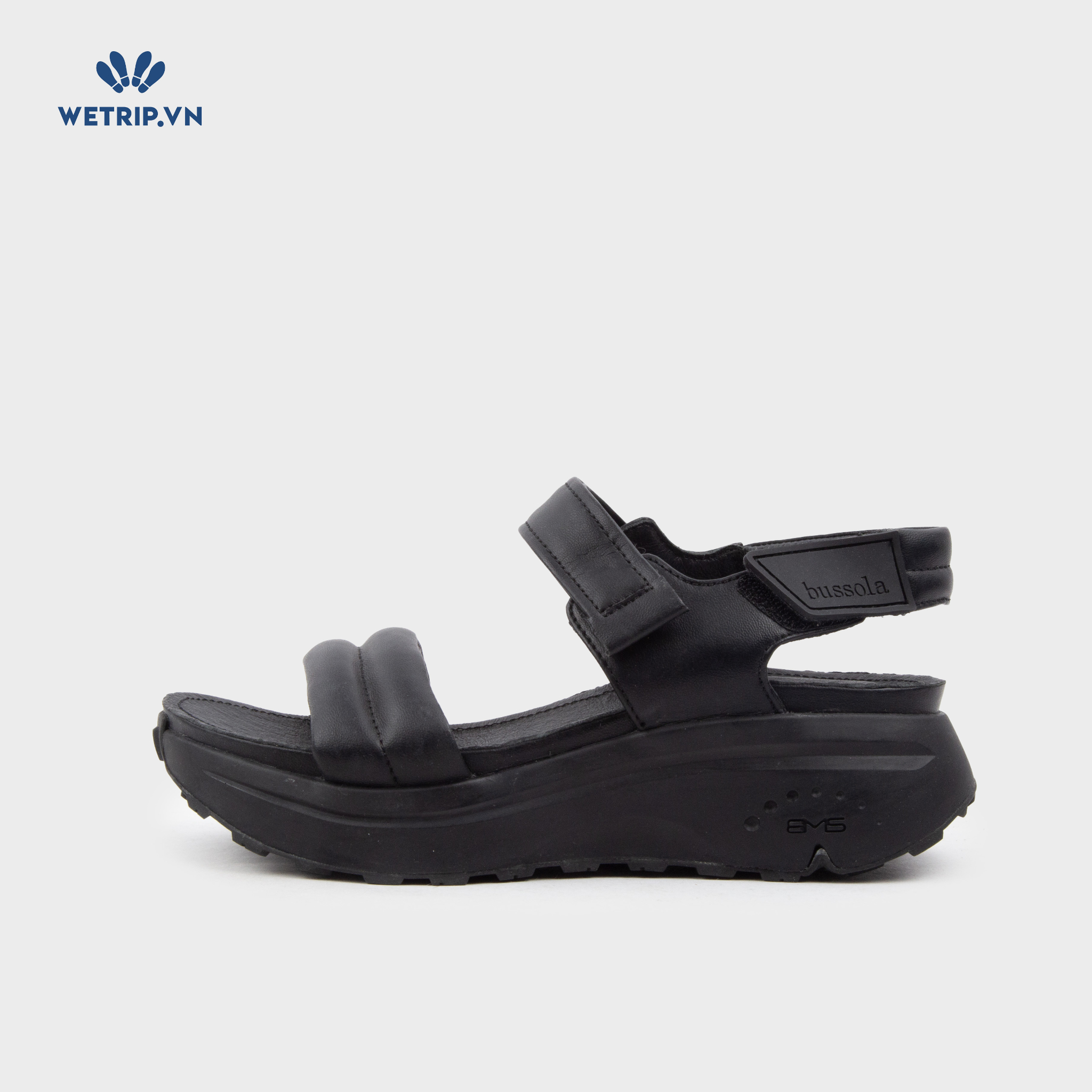 Sandal Bussola (Đen đế đen) Mã SD-BSL-105-A2