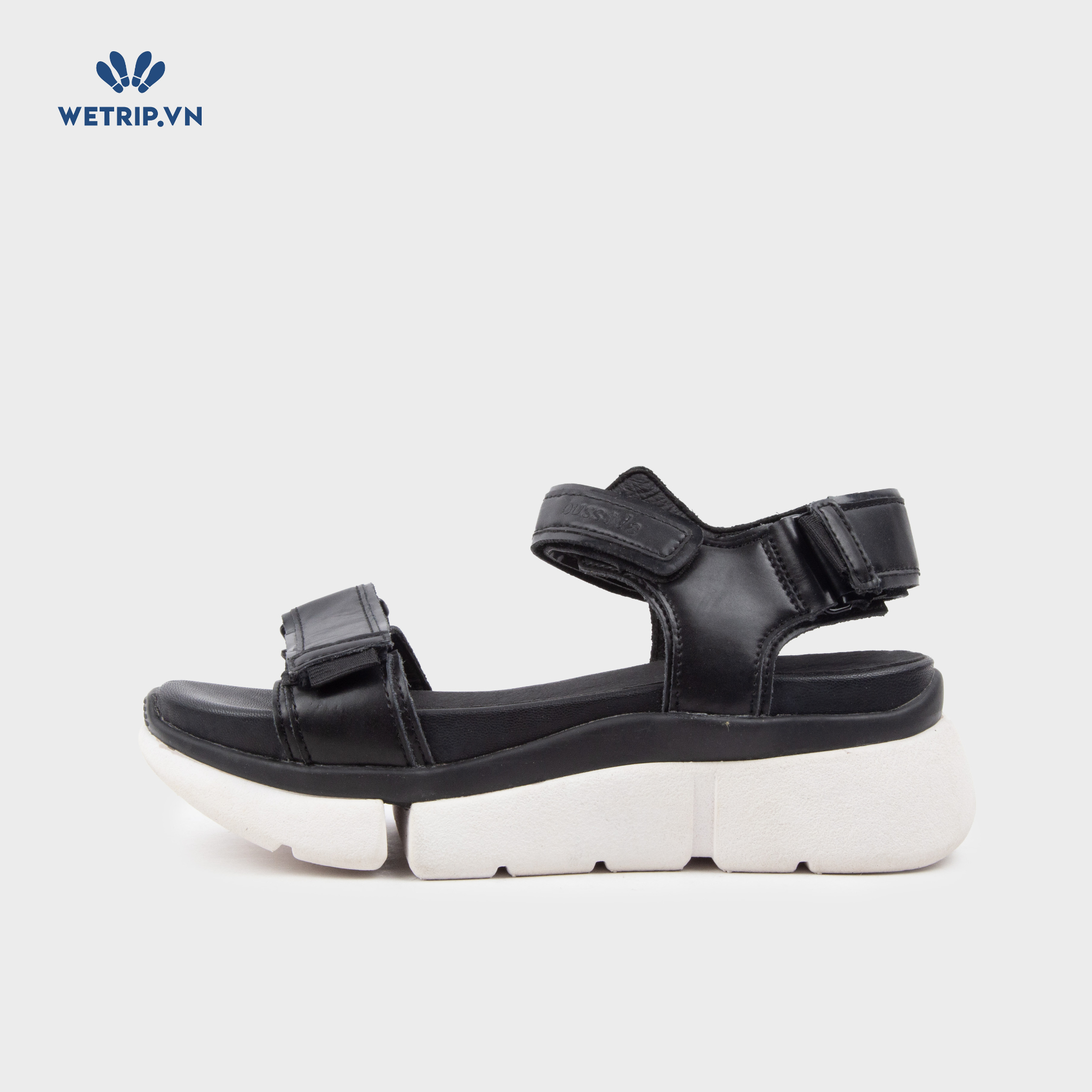 Sandal Bussola (Đen đế trắng) Mã SD-BSL-101-A1