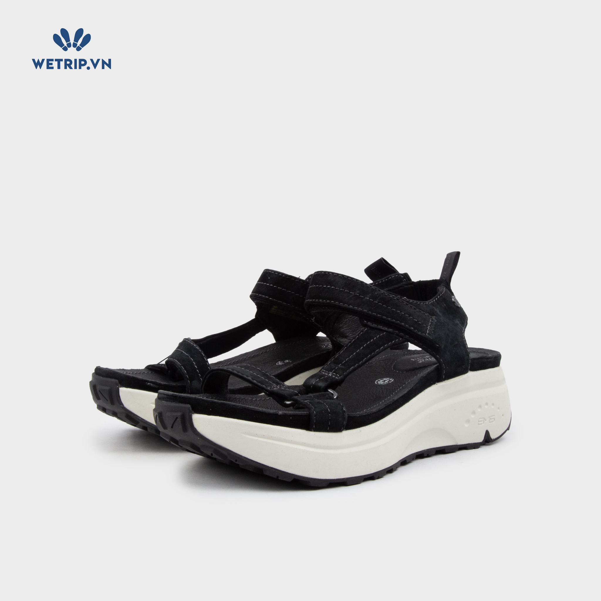 Sandal Bussola (Đen đế trắng) Mã SD-BSL-107-A