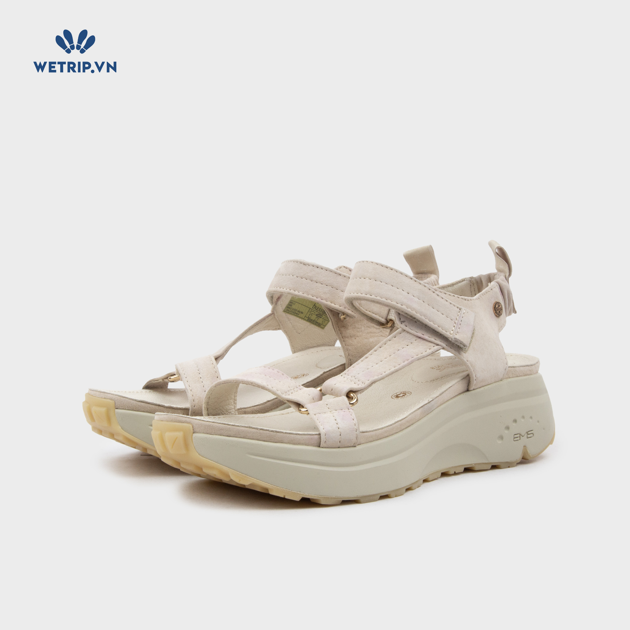 Sandal Bussola (Ghi loang hồng) Mã SD-BSL-107-E1