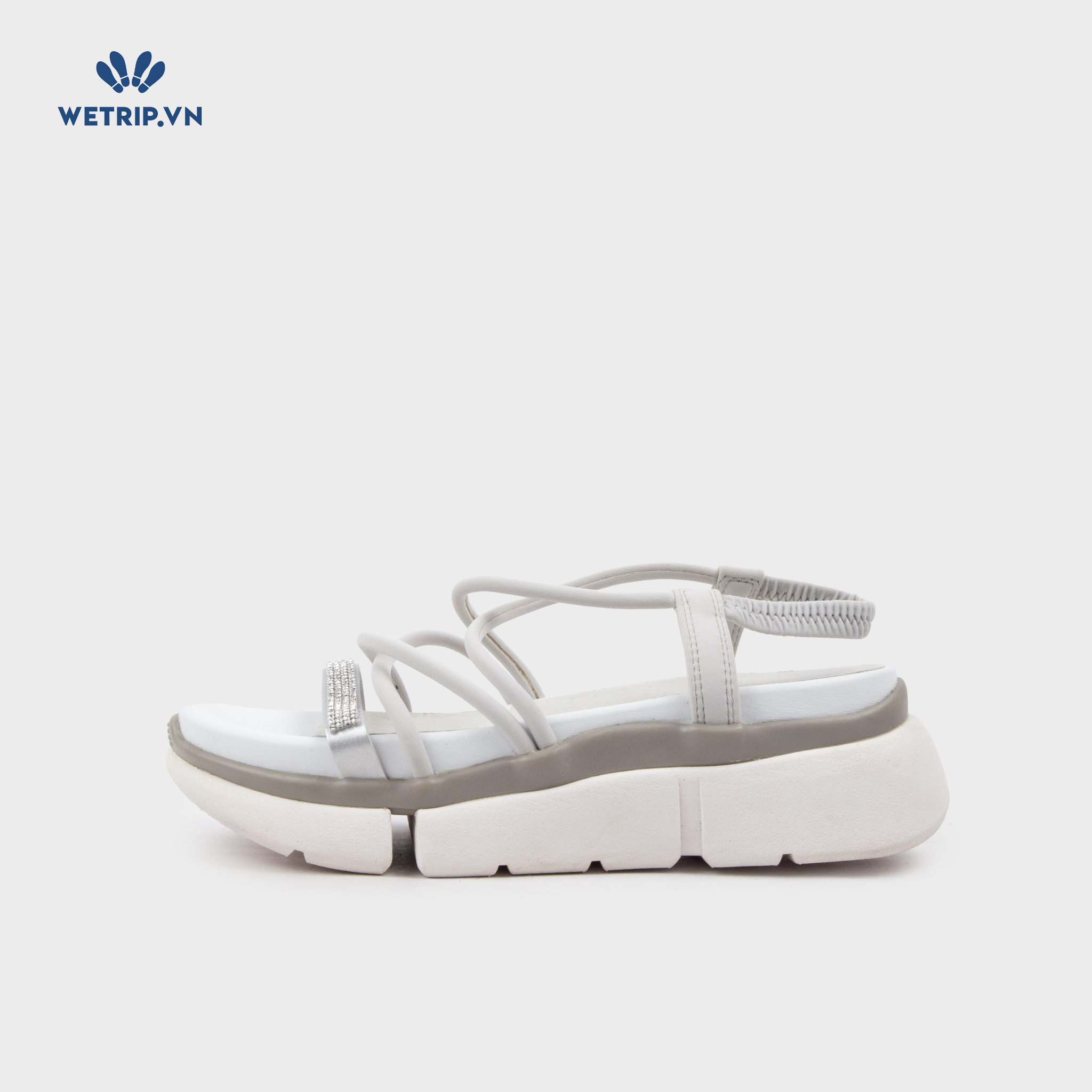 Sandal Bussola (Ghi) Mã SD-BSL-114-C