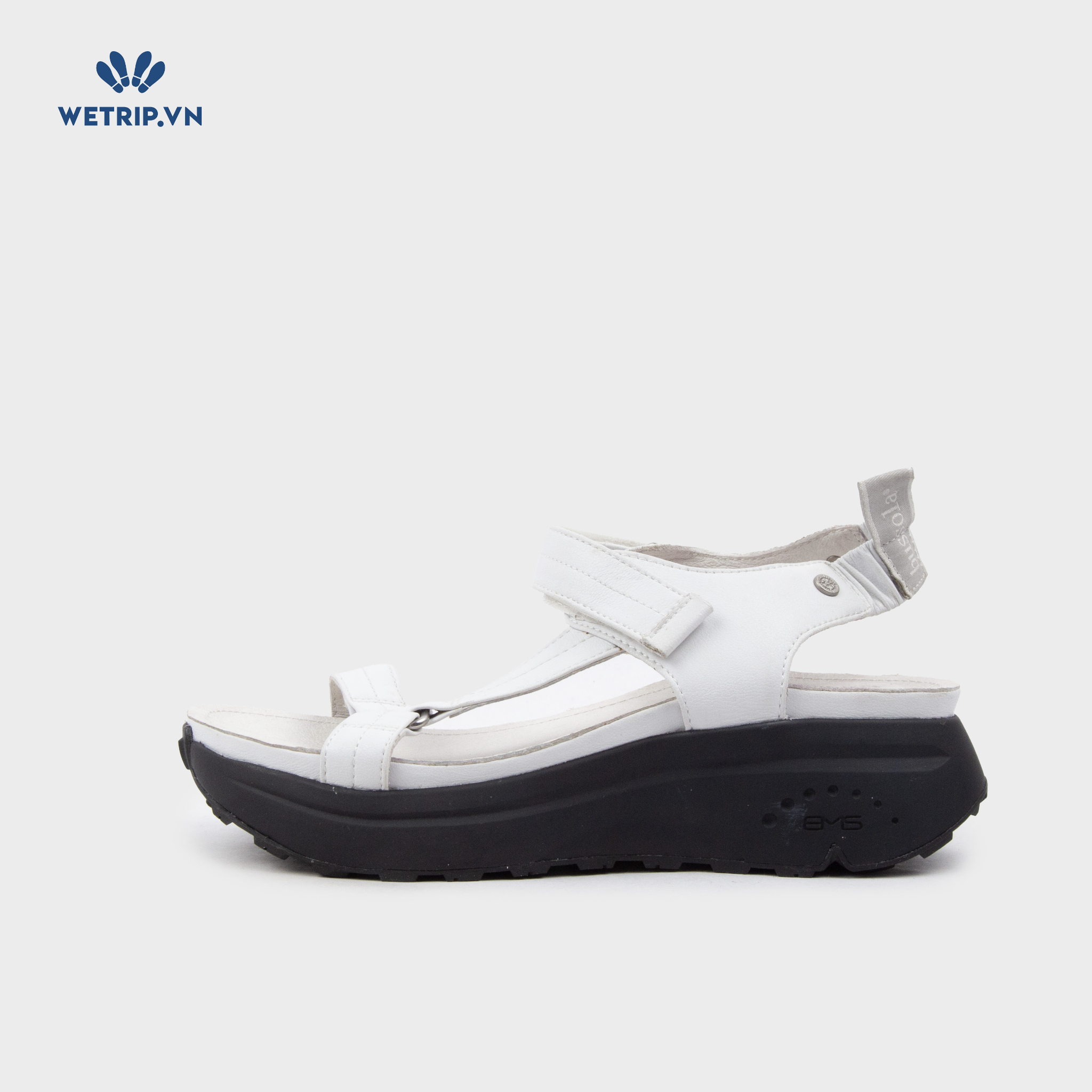Sandal Bussola (Trắng đế đen) Mã SD-BSL-107-D