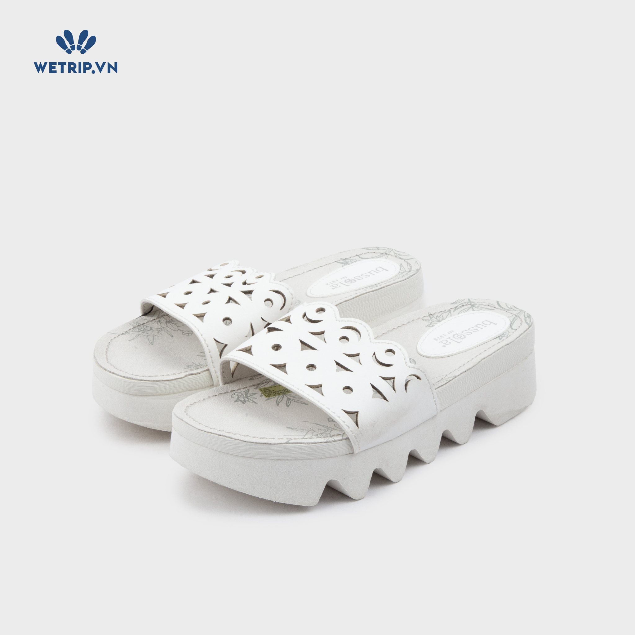 Sandal Bussola (Trắng) Mã SD-BSL-134-B