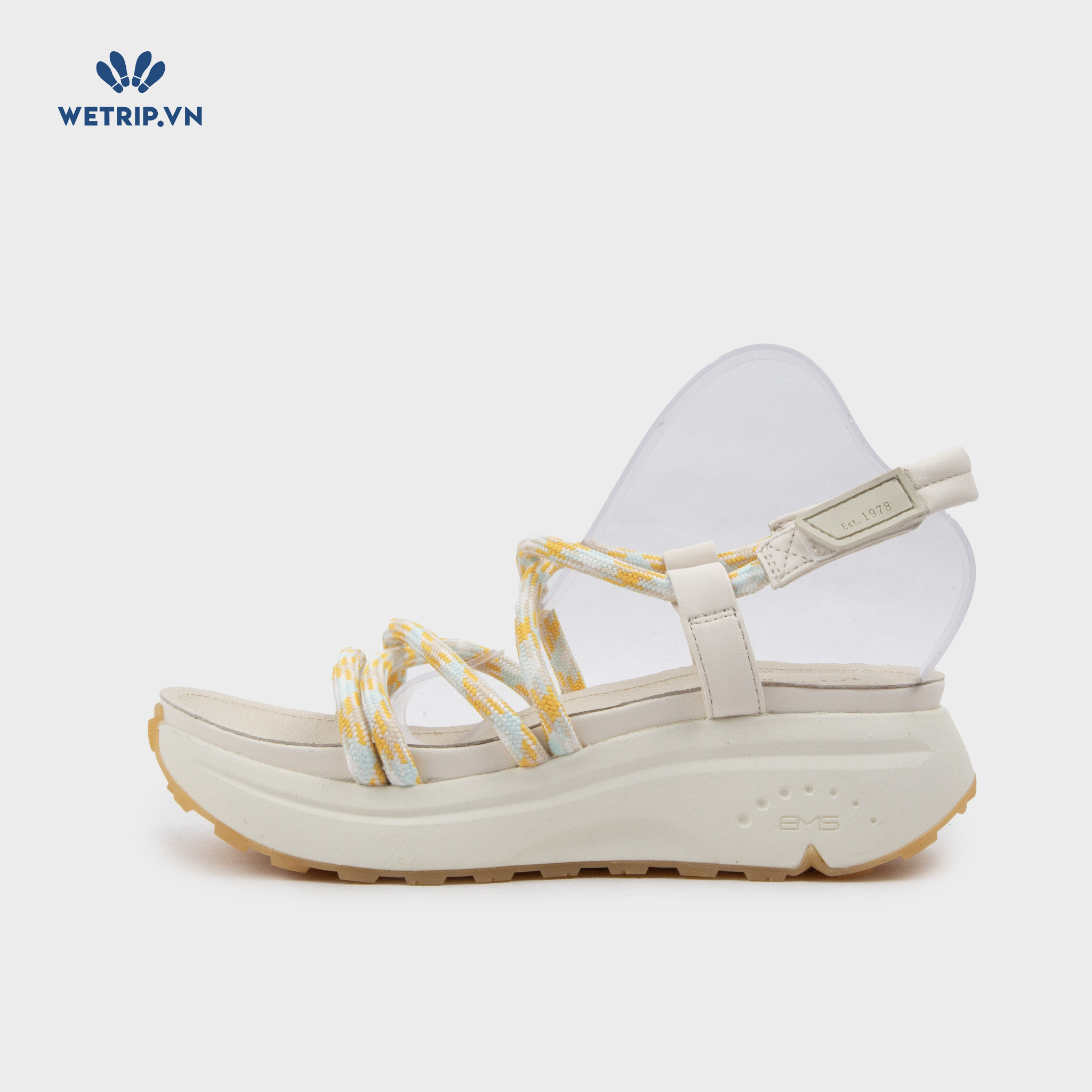 Sandal Bussola (Quai mix be vàng xanh) Mã SD-BSL-117-A