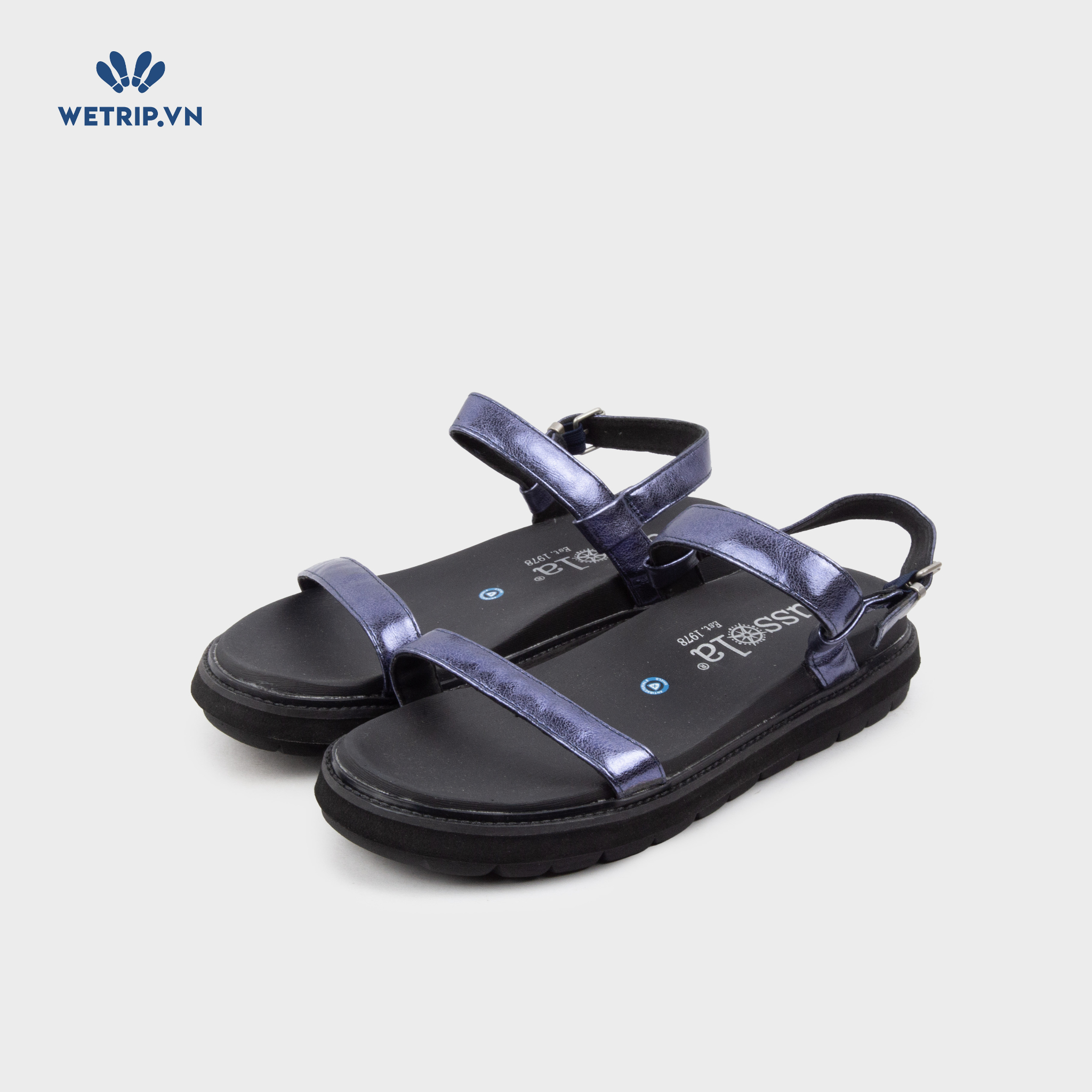 Sandal Bussola (Quai xanh than đế trắng) Mã SD-BSL-110-G1