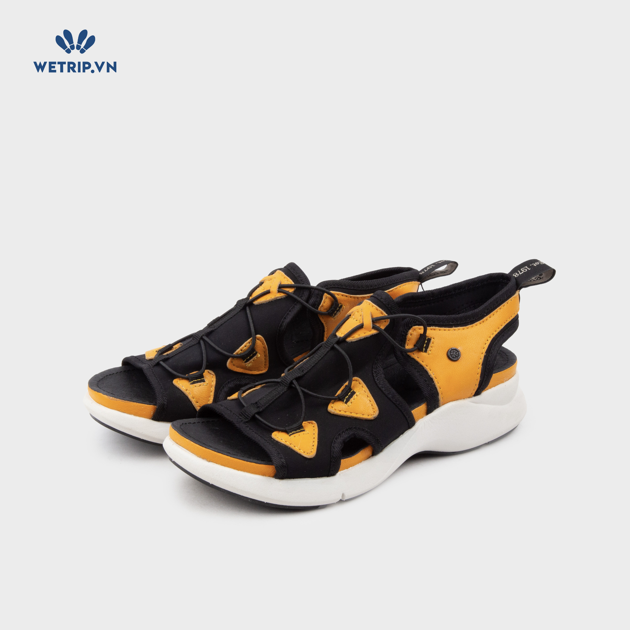 Sandal Bussola (Cam pha đen) Mã SD-BSL-126-B
