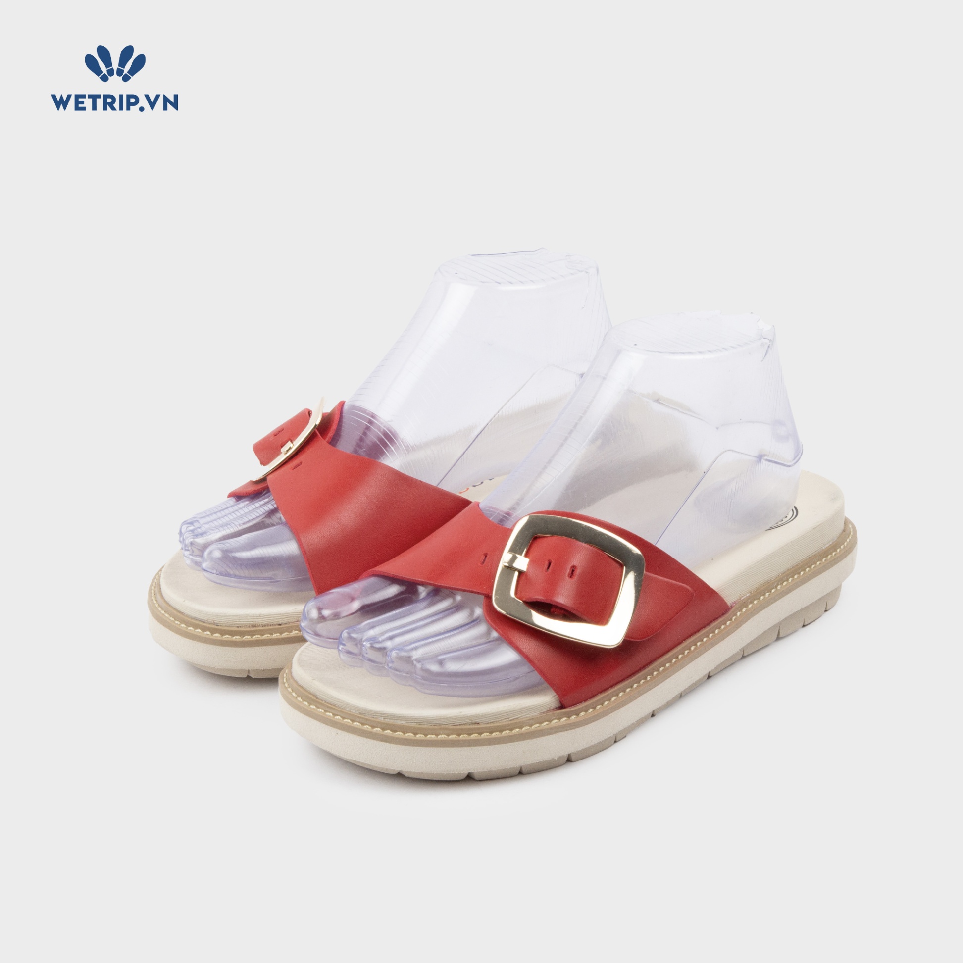 Sandal Bussola (Đỏ) Mã SD-BSL-139-C