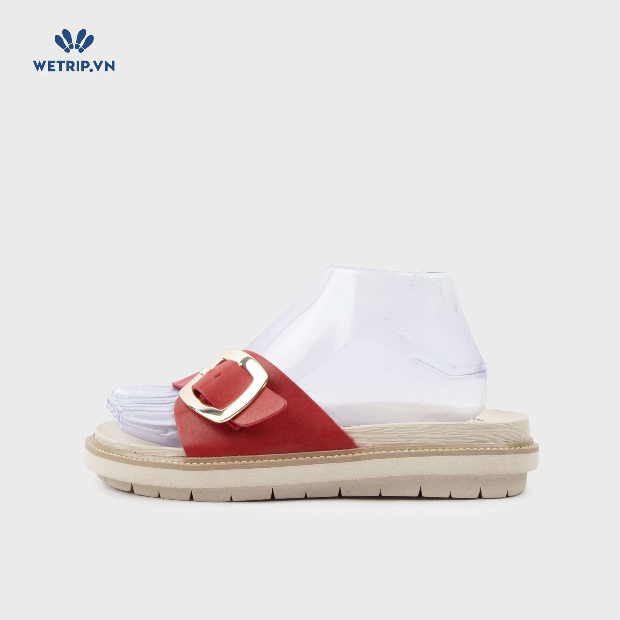 Sandal Bussola (Đỏ) Mã SD-BSL-139-C