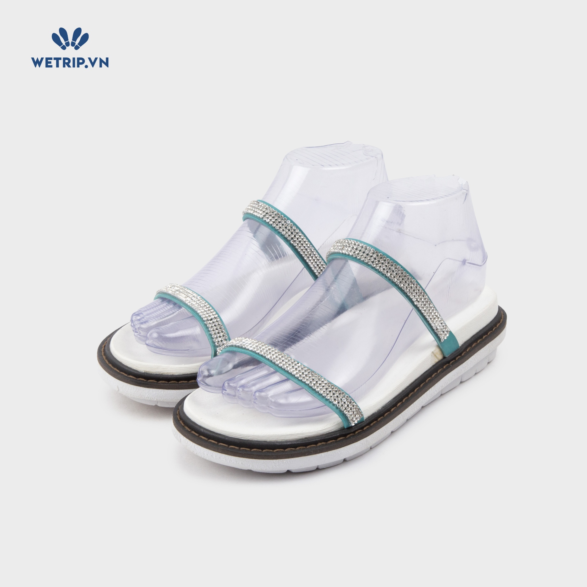 Sandal Bussola (Xanh ngọc) Mã SD-BSL-140-C