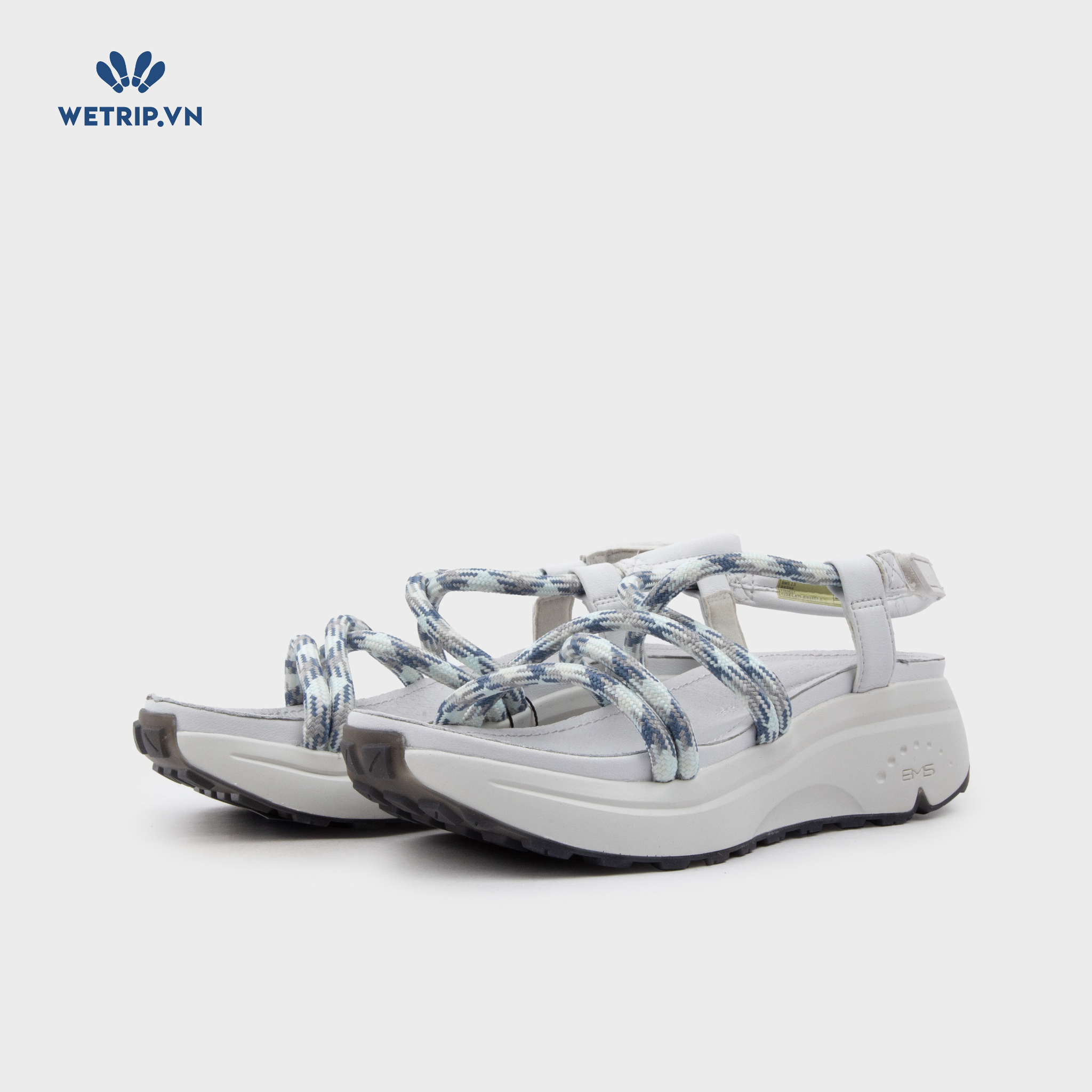 Sandal Bussola (Quai mix ghi - xanh ngọc - xanh than) Mã SD-BSL-117-B