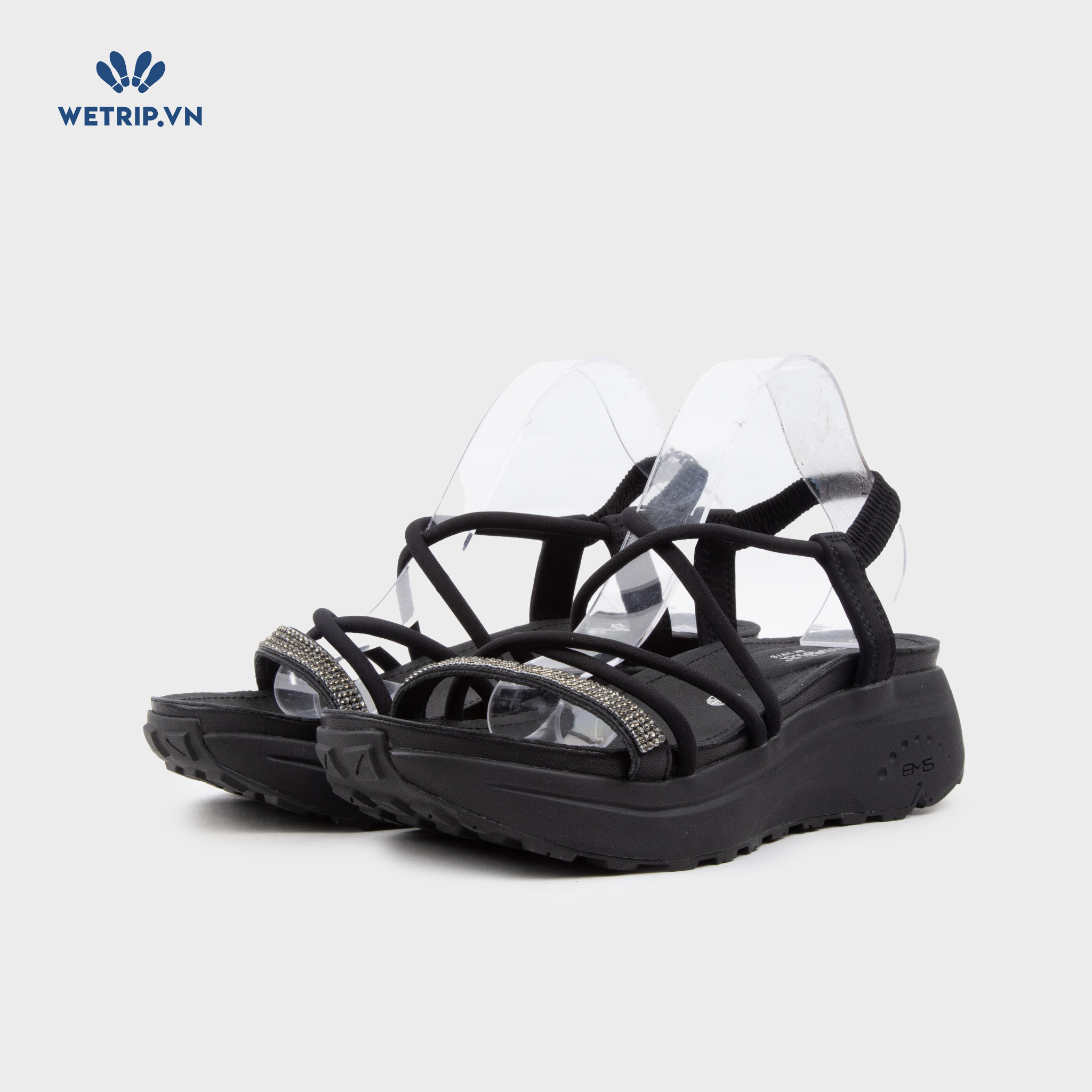 Sandal Bussola (Đen đế có logo) Mã SD-BSL-113-A