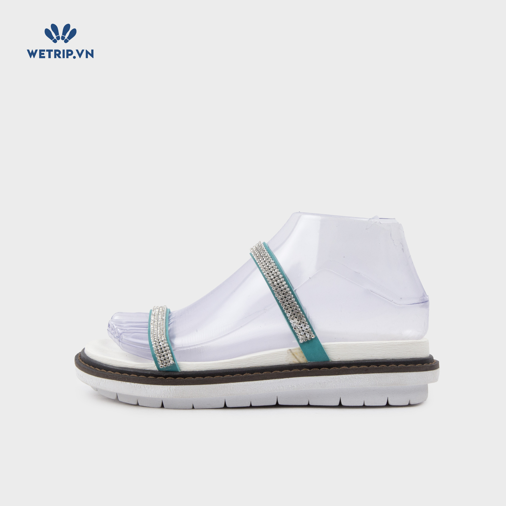 Sandal Bussola (Xanh ngọc) Mã SD-BSL-140-C