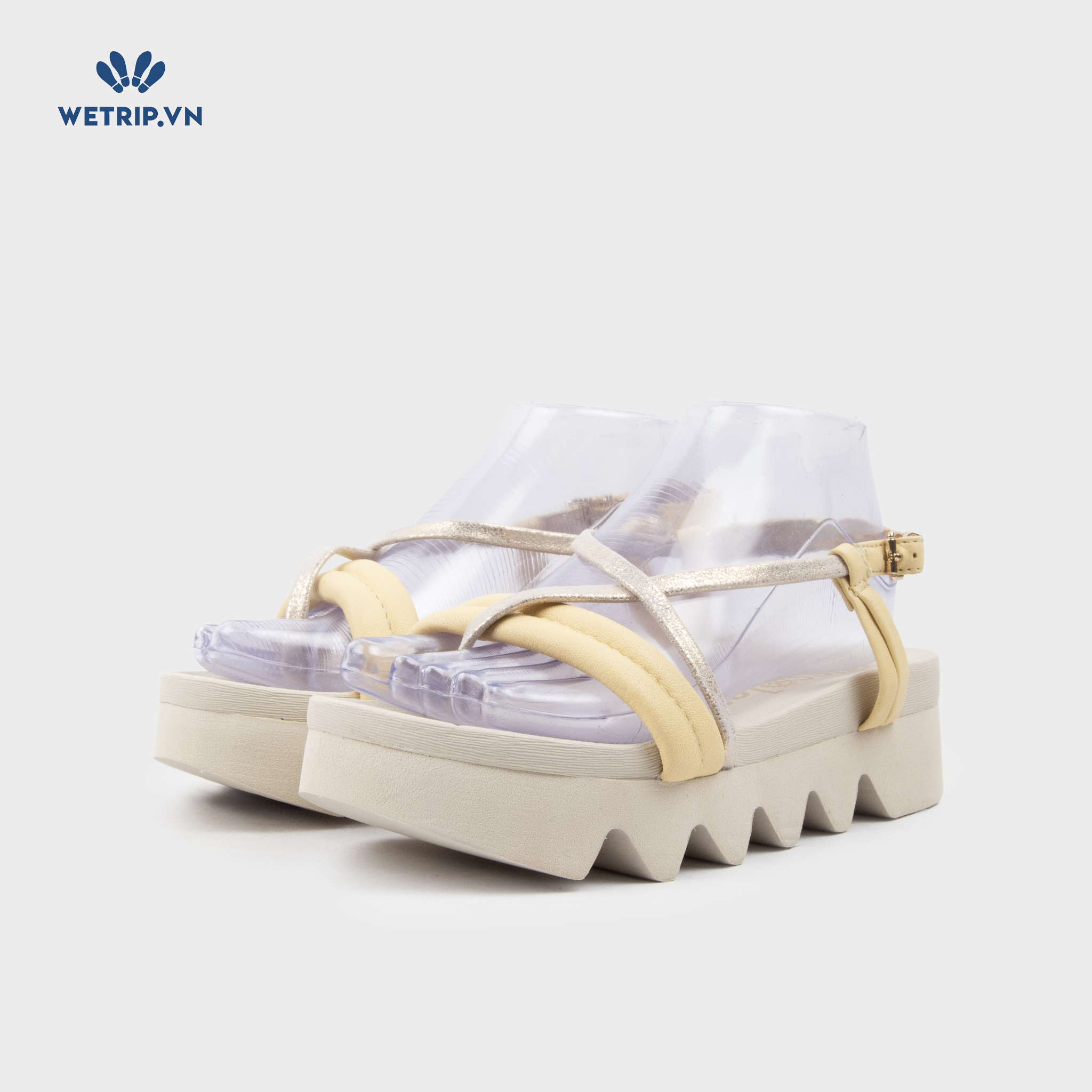 Sandal Bussola (Vàng pha bạc) Mã SD-BSL-131-C