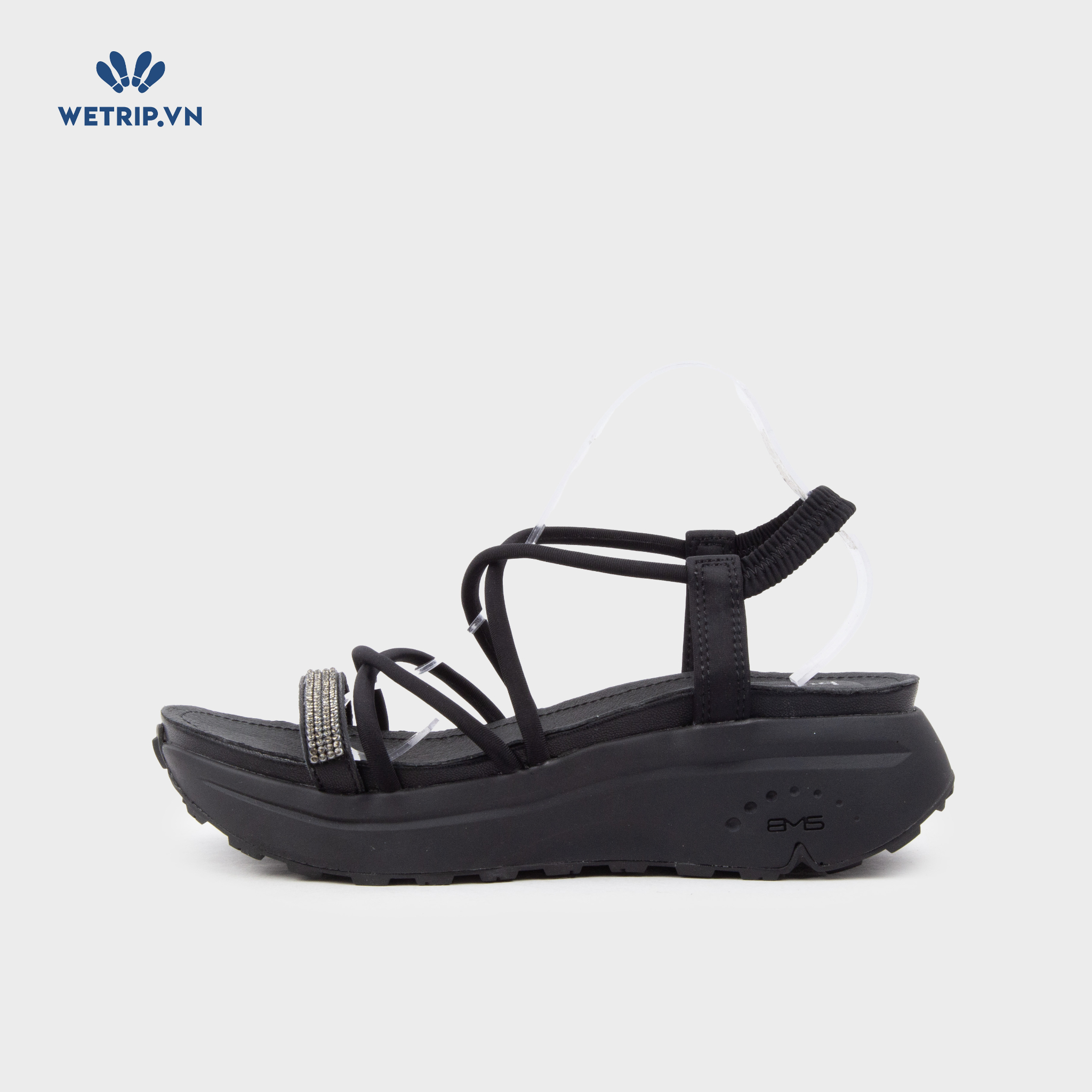 Sandal Bussola (Đen đế có logo) Mã SD-BSL-113-A