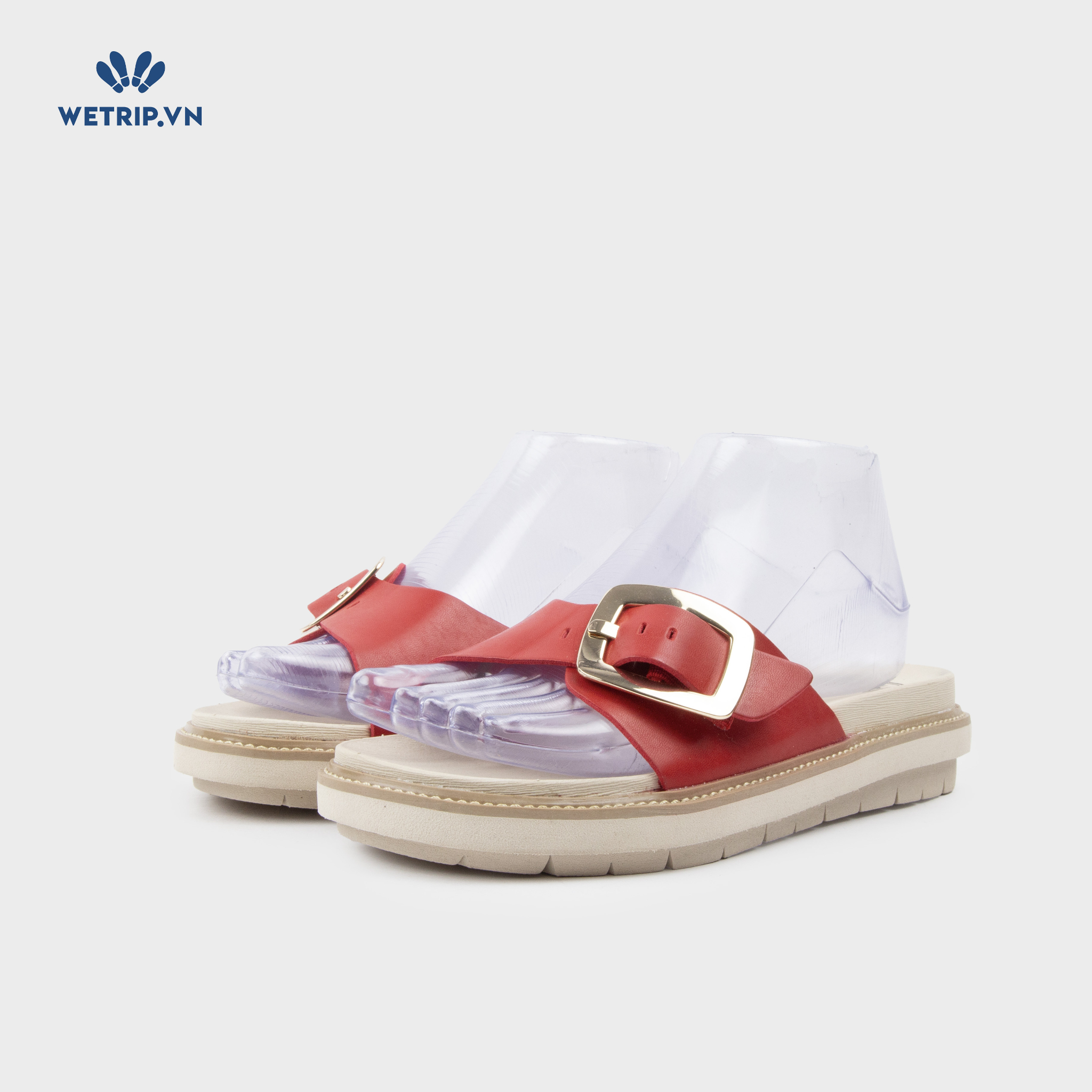 Sandal Bussola (Đỏ) Mã SD-BSL-139-C