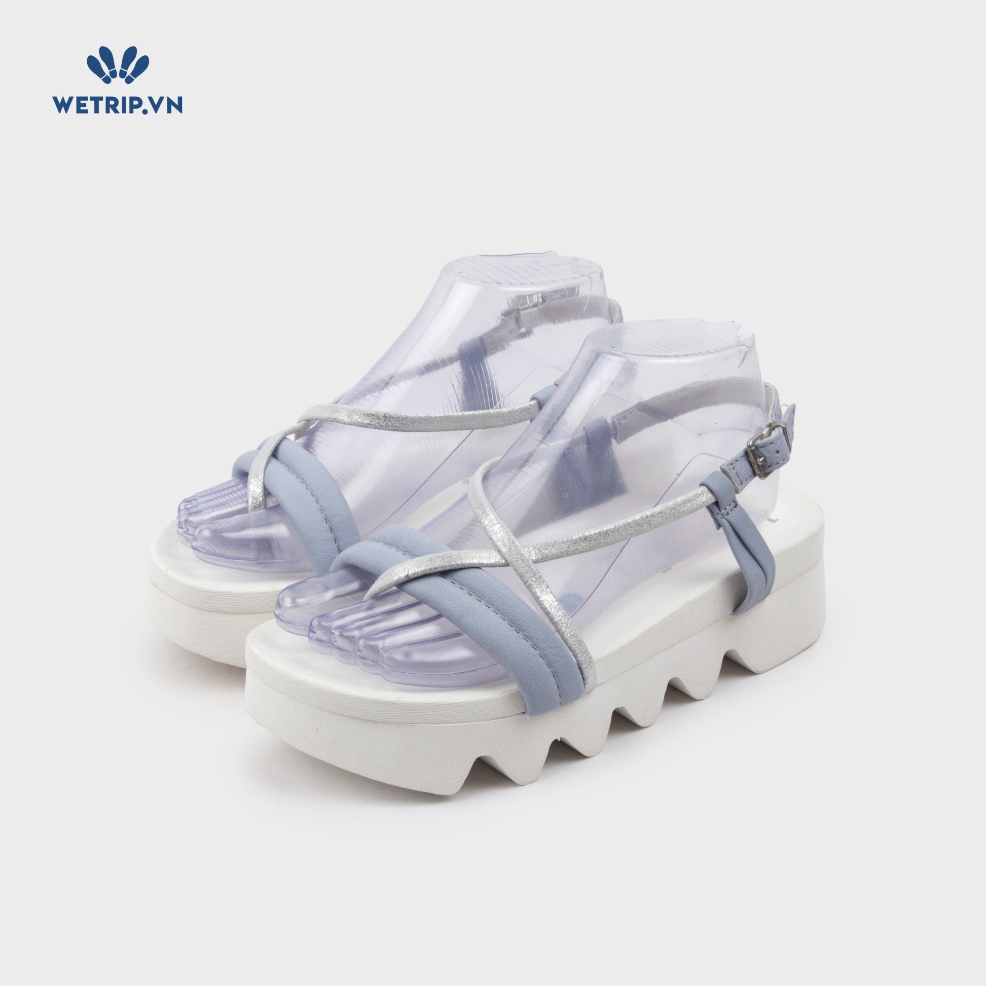 Sandal Bussola (Xanh pha bạc) Mã SD-BSL-131-D