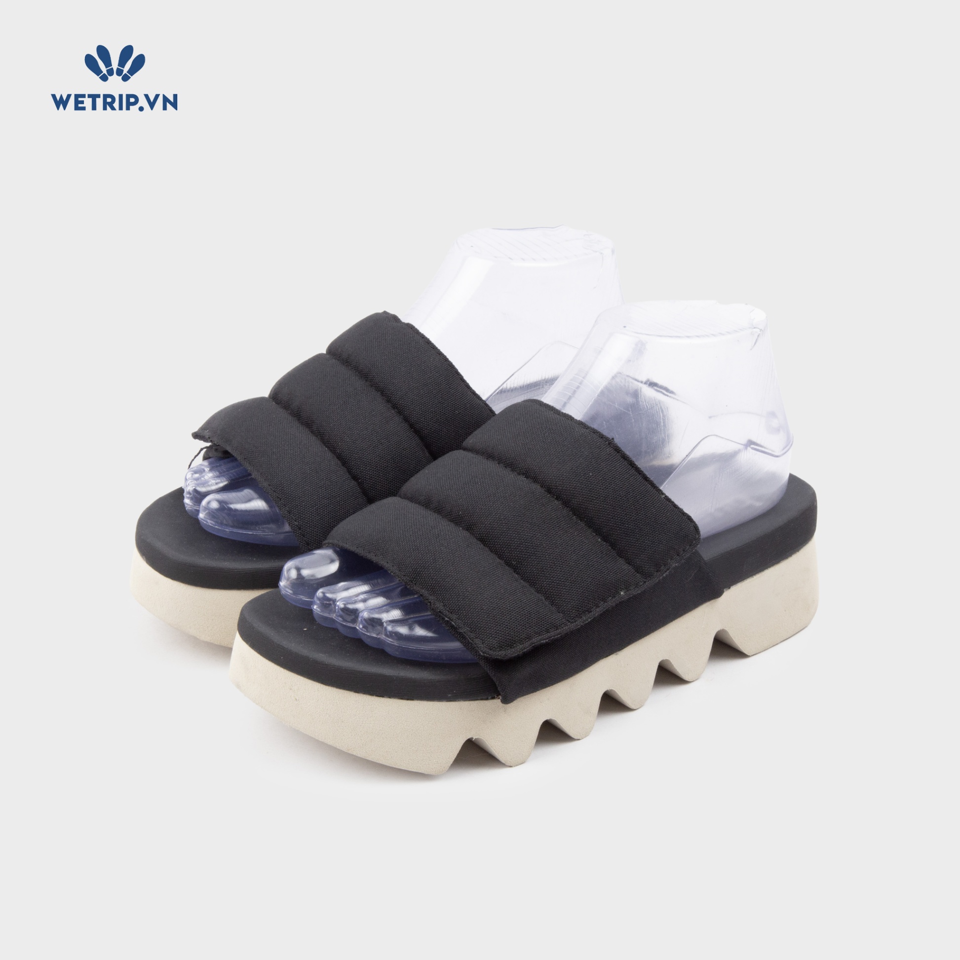 Sandal Bussola (Đen đế be) Mã SD-BSL-136-A1