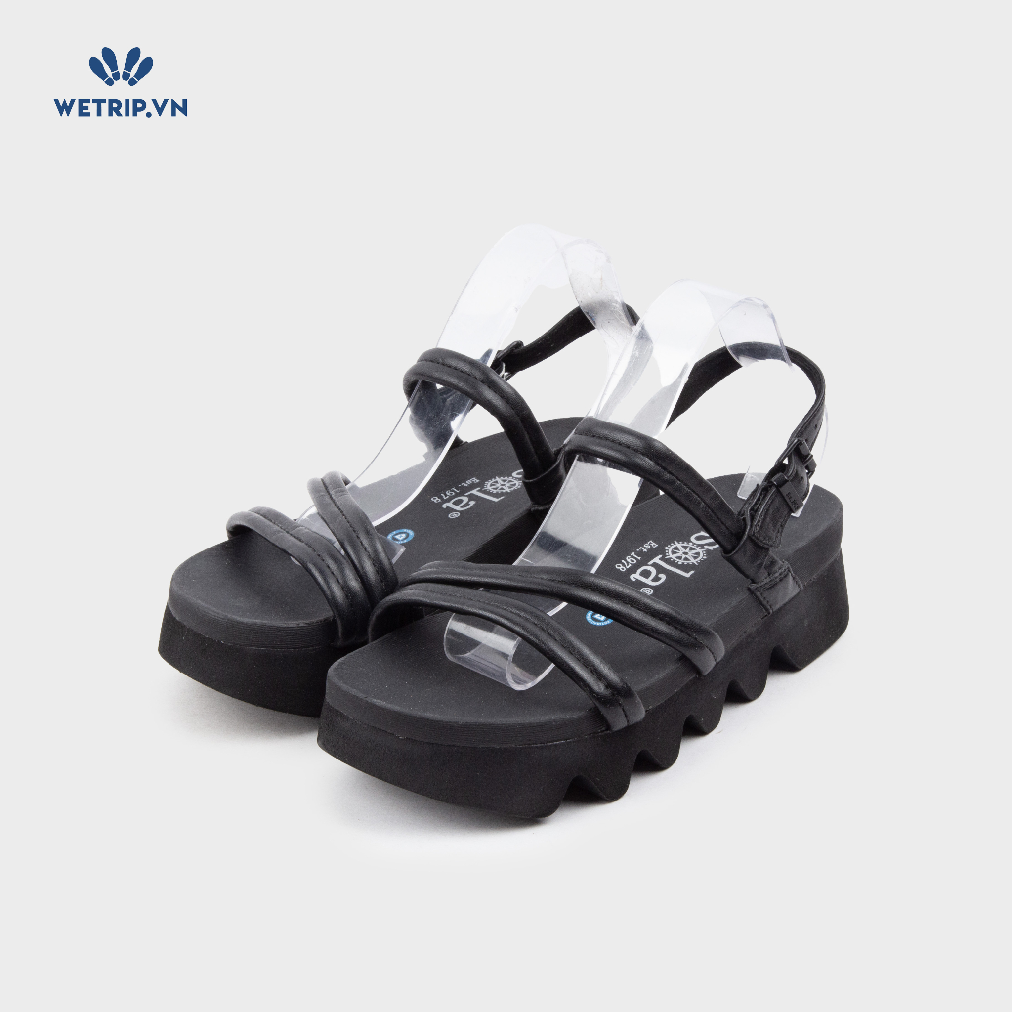 Sandal Bussola (Đen) Mã SD-BSL-130-A