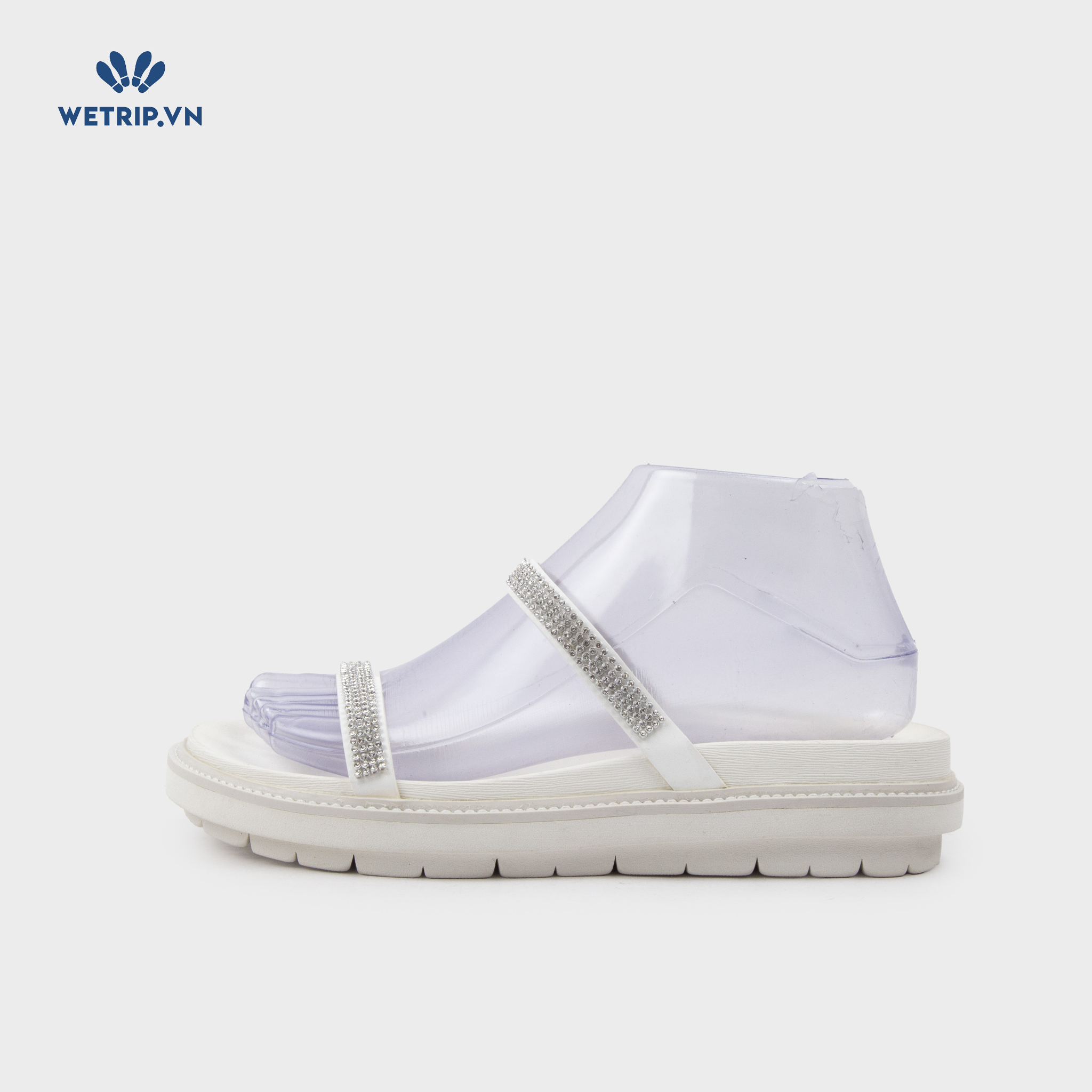 Sandal Bussola (Trắng) Mã SD-BSL-140-A