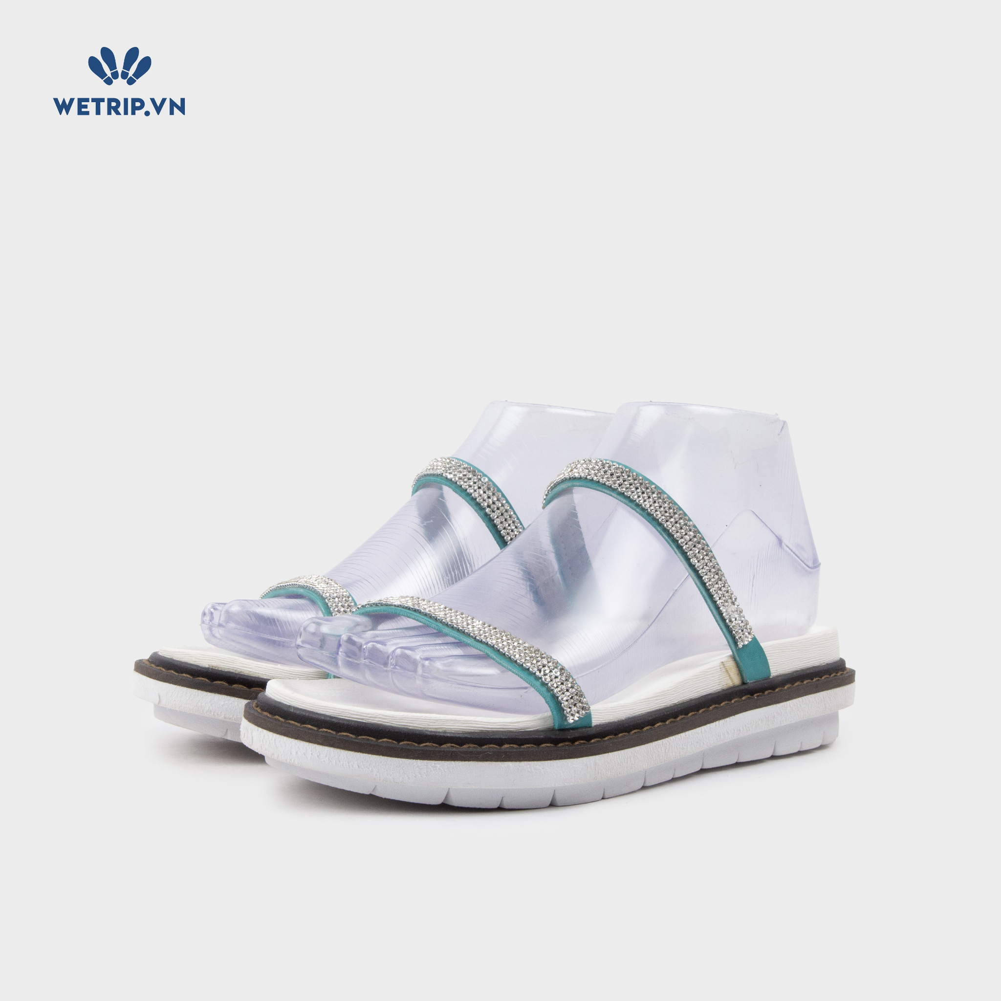 Sandal Bussola (Xanh ngọc) Mã SD-BSL-140-C