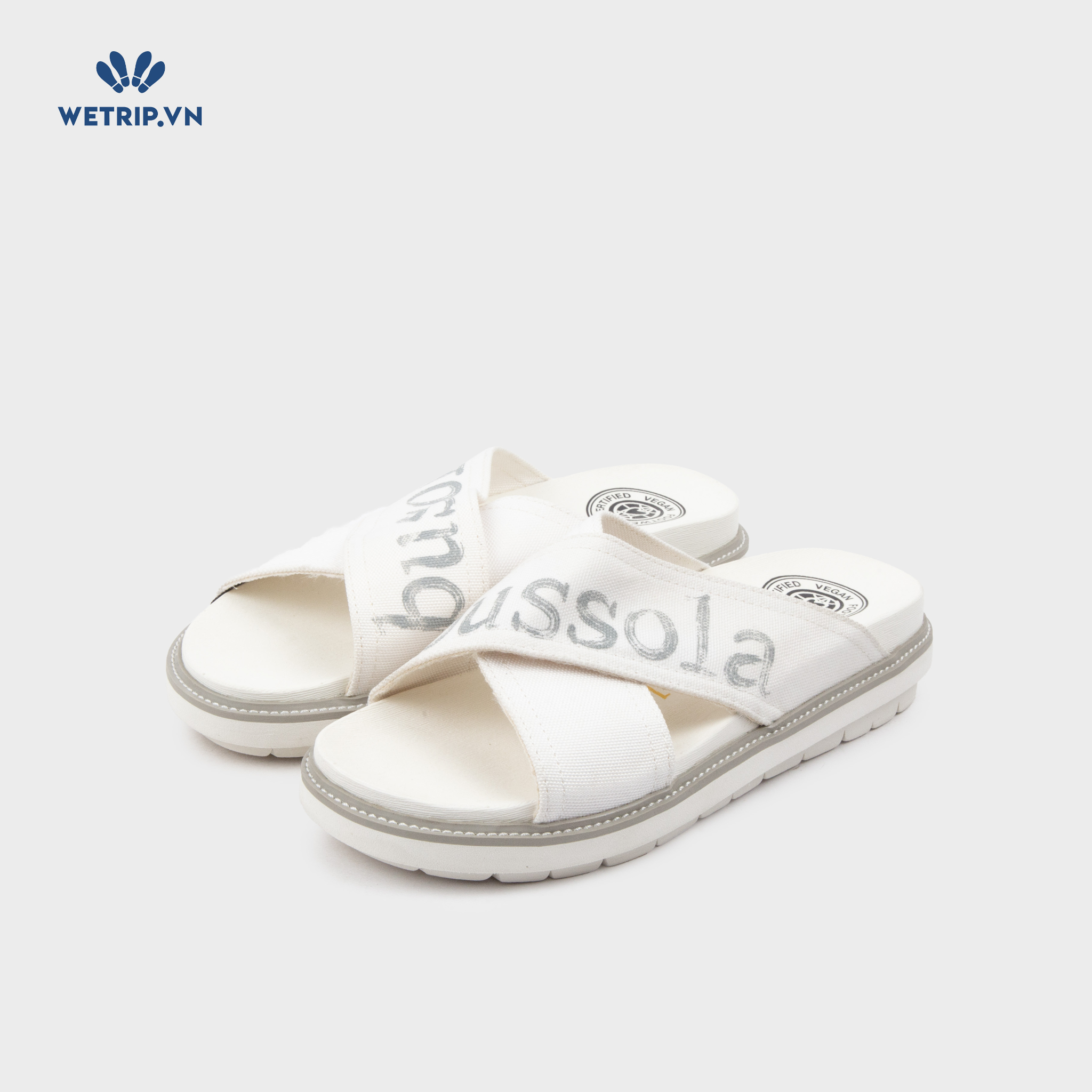 Sandal Bussola (Trắng) Mã SD-BSL-138-D