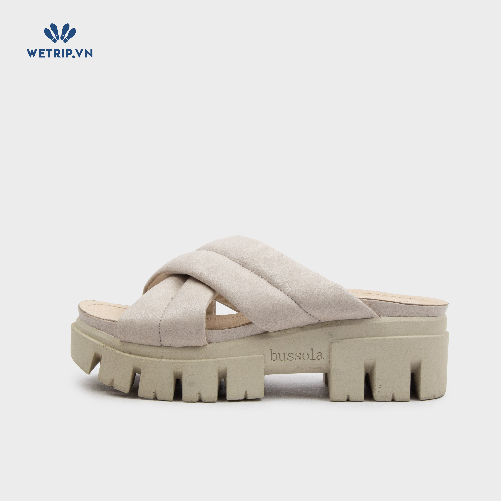 Sandal Cao Gót Bussola (Quai be đế be) Mã SDCG-BSL-100-C