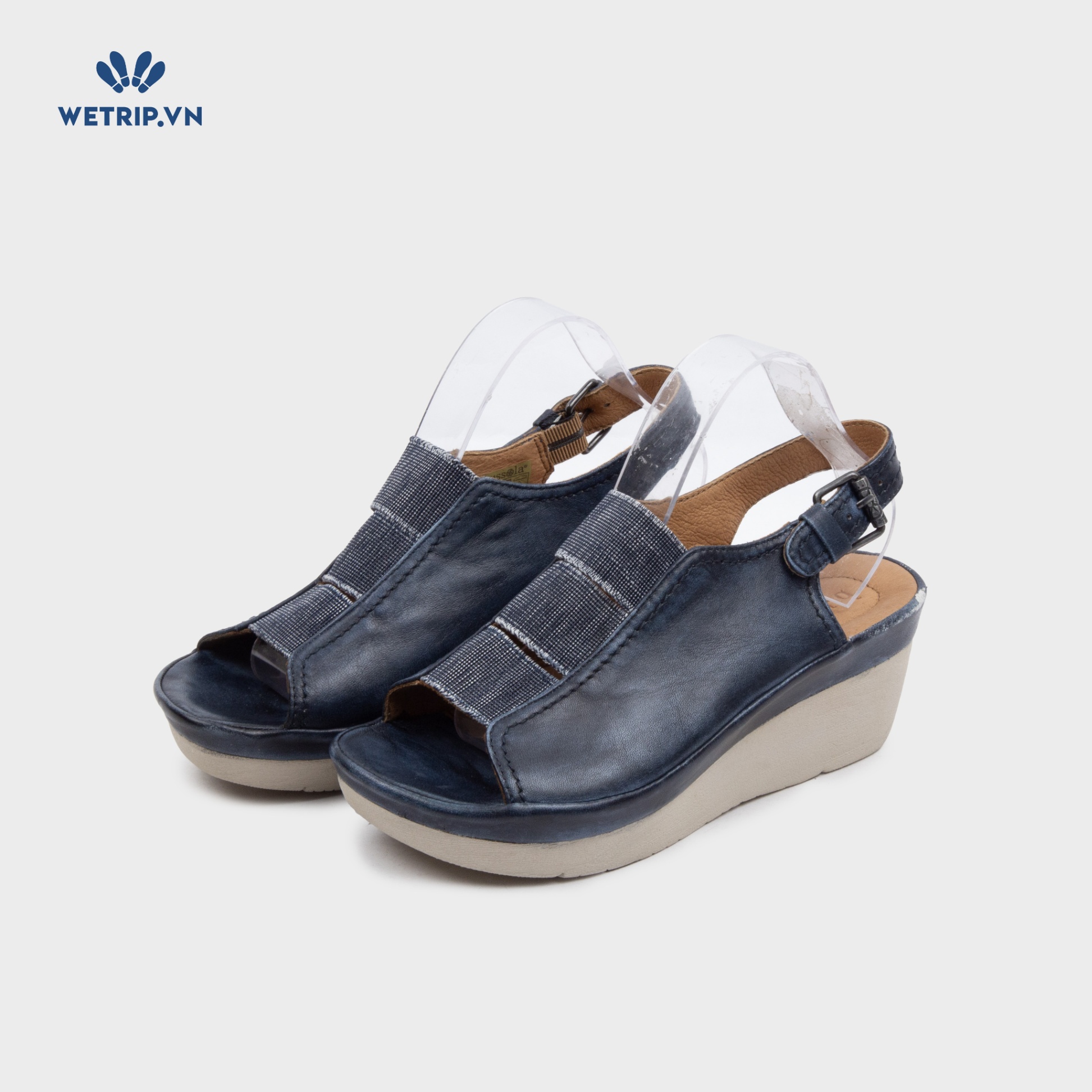 Sandal Xuồng Bussola (Xanh than) Mã SDX-BSL-108-A