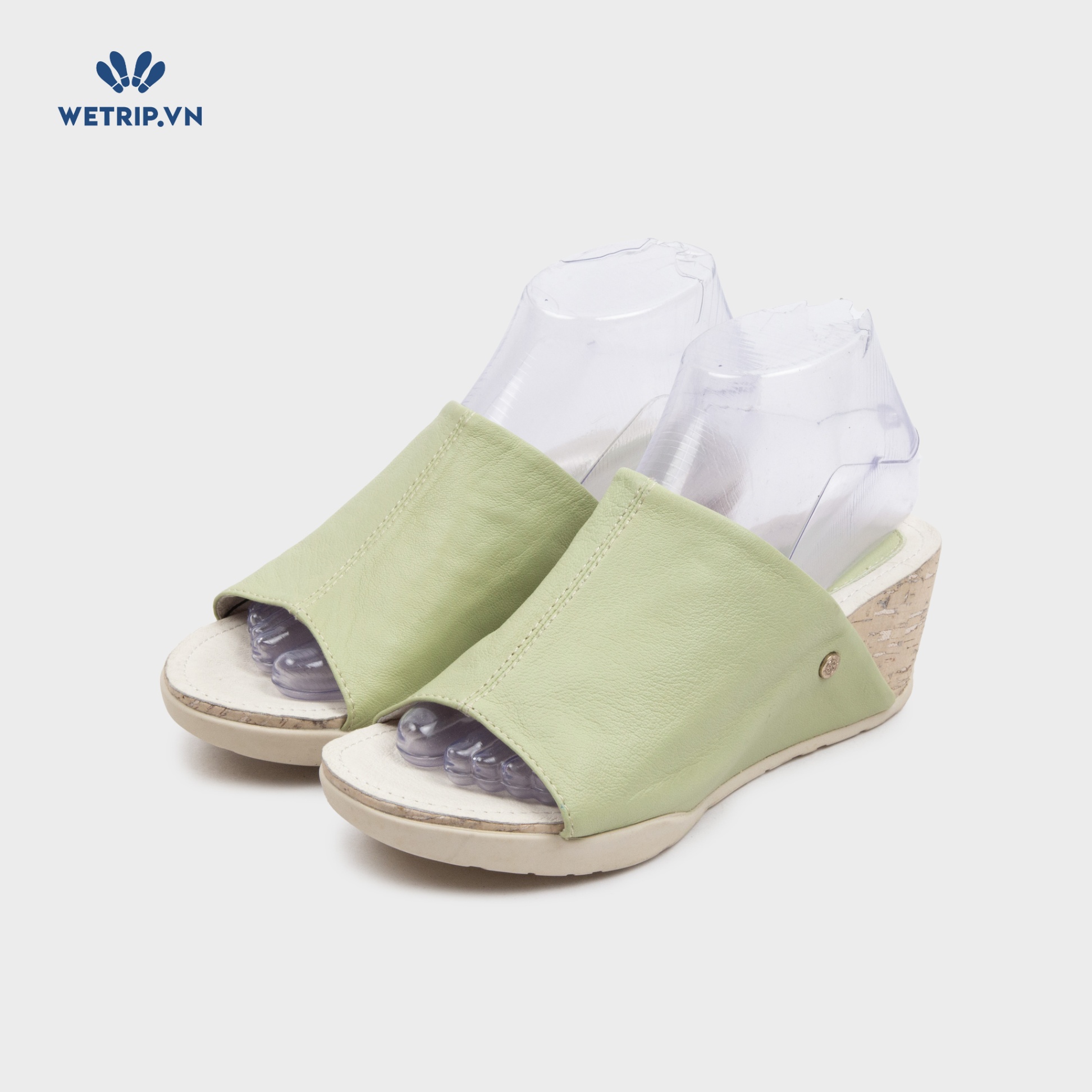 Sandal Xuồng Bussola (Xanh cốm) Mã SDX-BSL-102-F