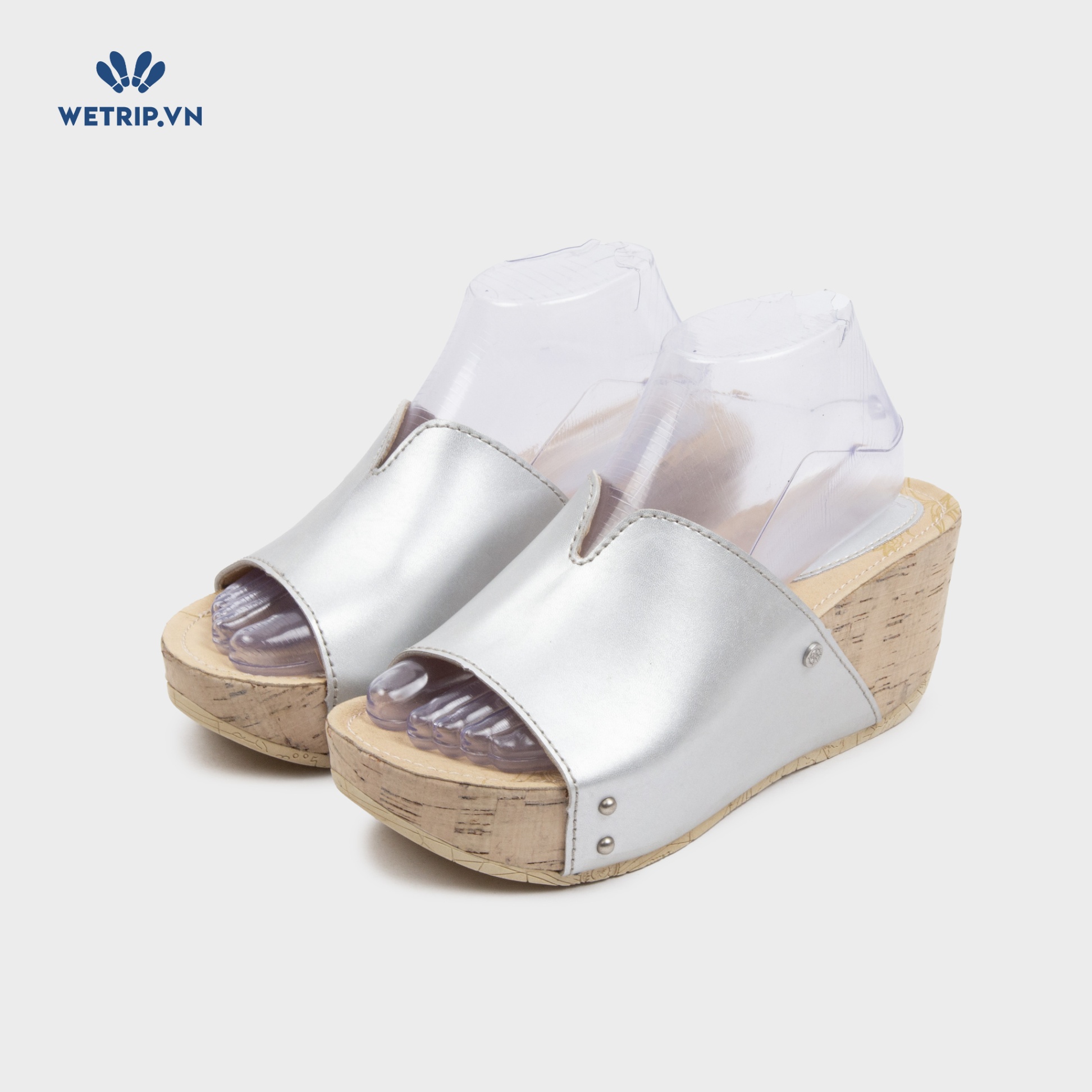 Sandal Xuồng Bussola (Bạc) Mã SDX-BSL-103-E